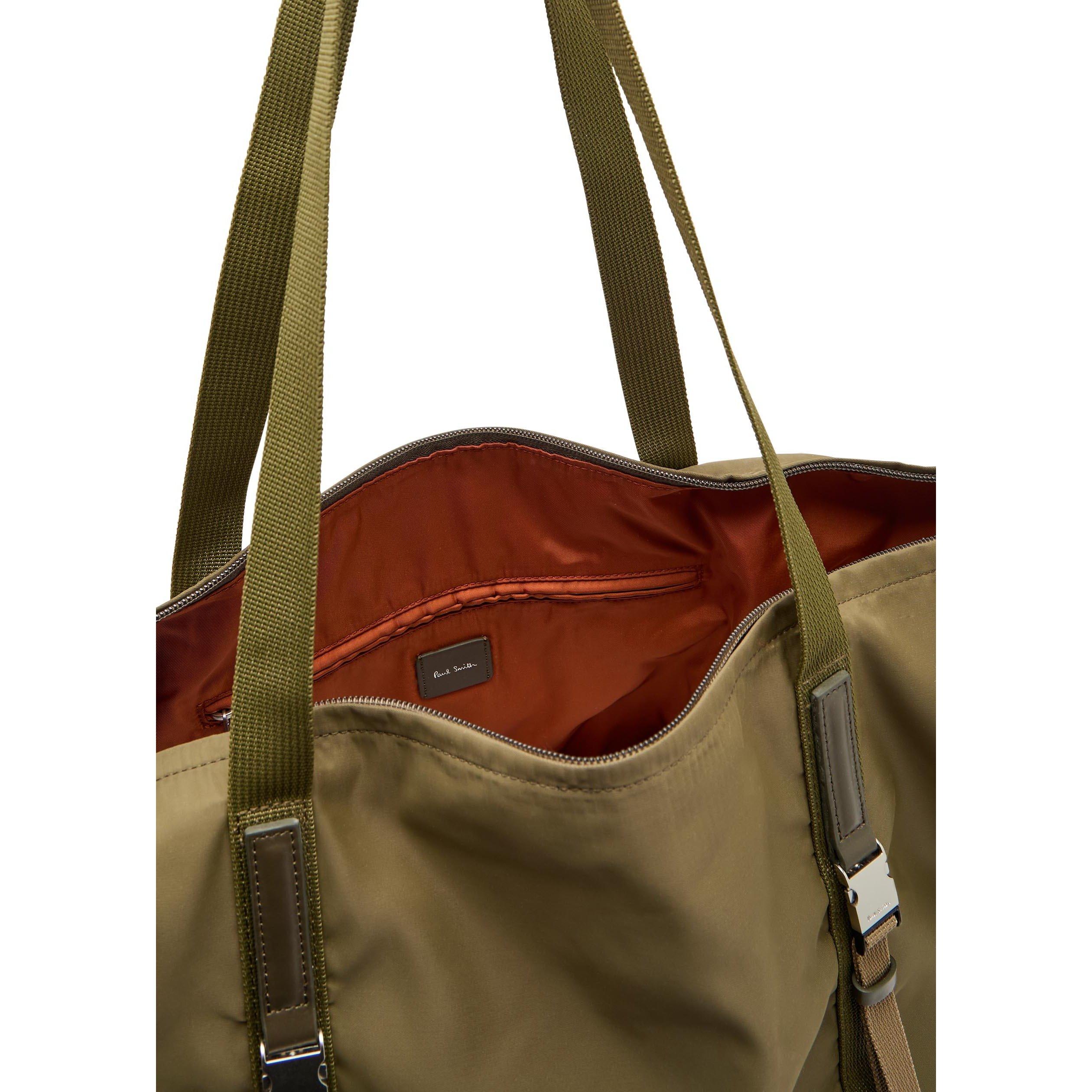 KHAKI - Paul Smith - PS MEN BAG HOLDALL - 5
