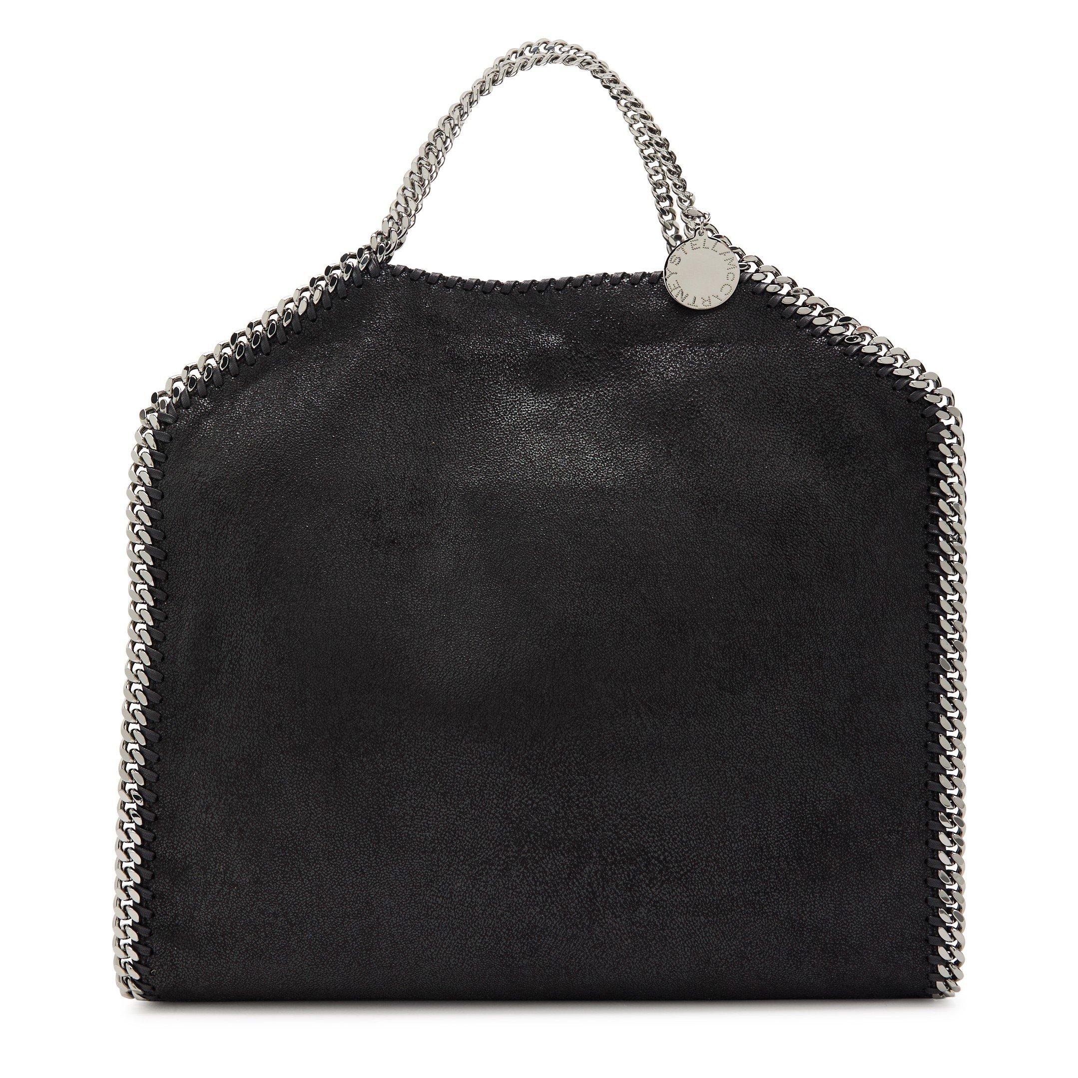 BLACK - Stella McCartney - Falabella 3-Chain Bag Eco Shag - 1