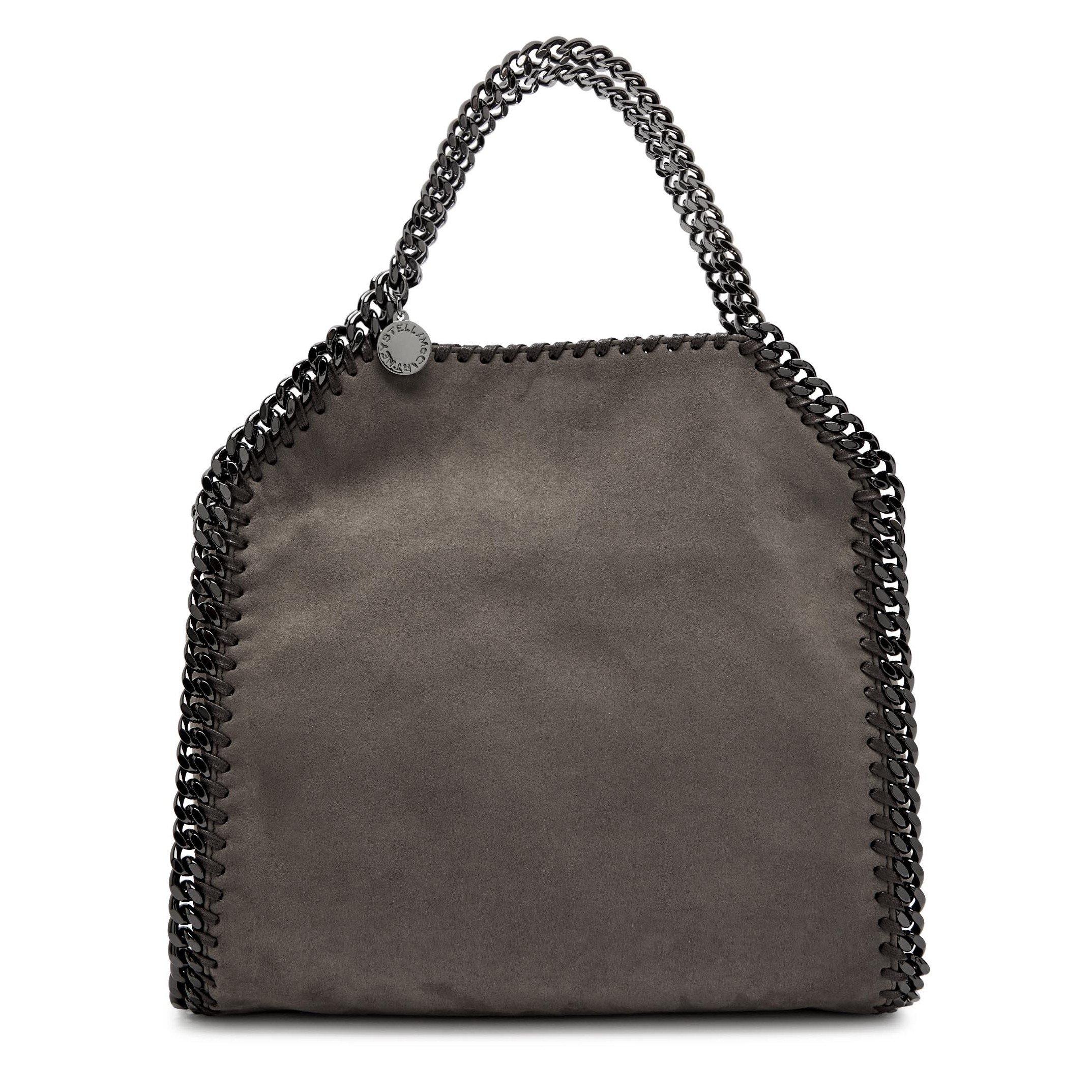 TAN - Stella McCartney - Falabella Mini Bag Alter Suede - 1