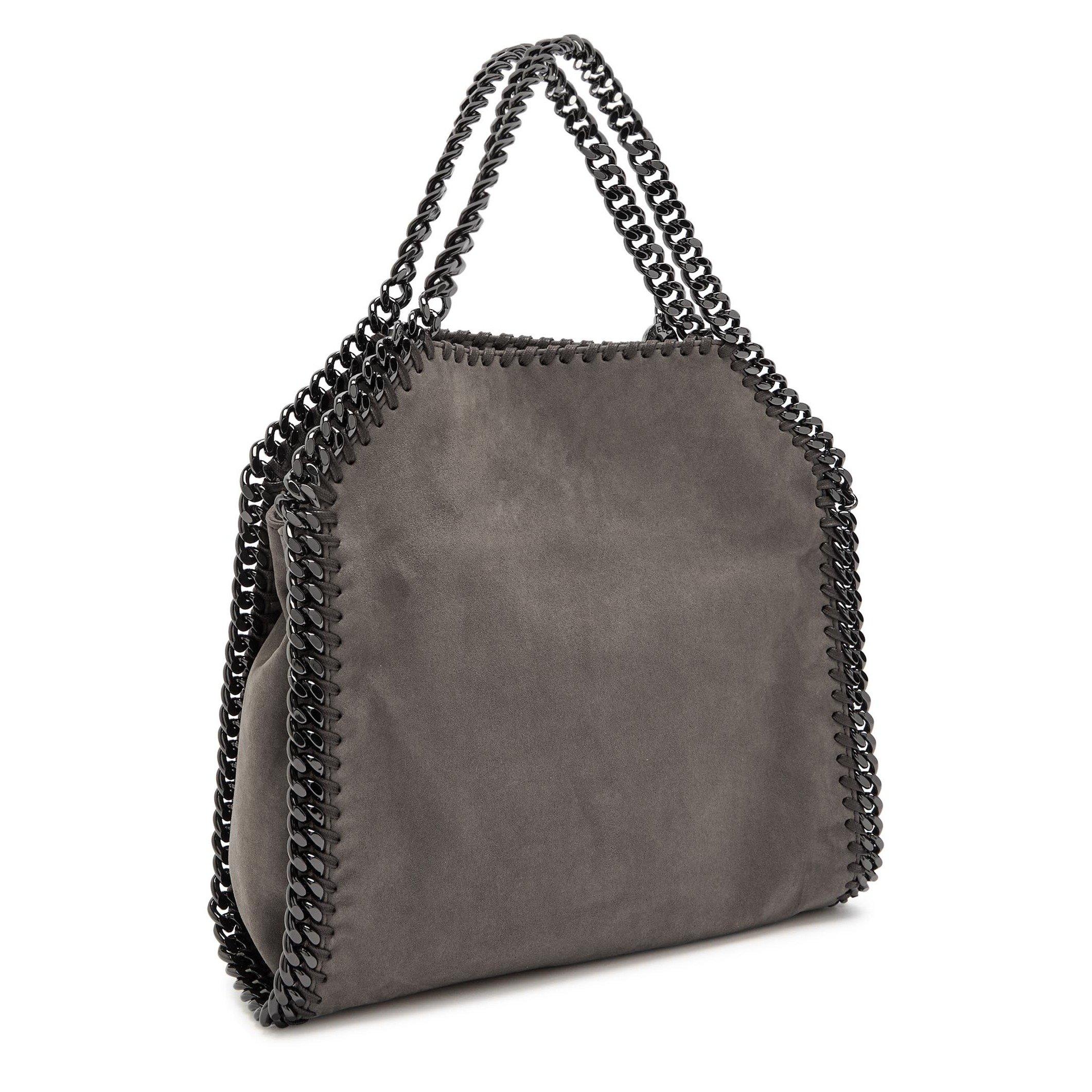 TAN - Stella McCartney - Falabella Mini Bag Alter Suede - 2