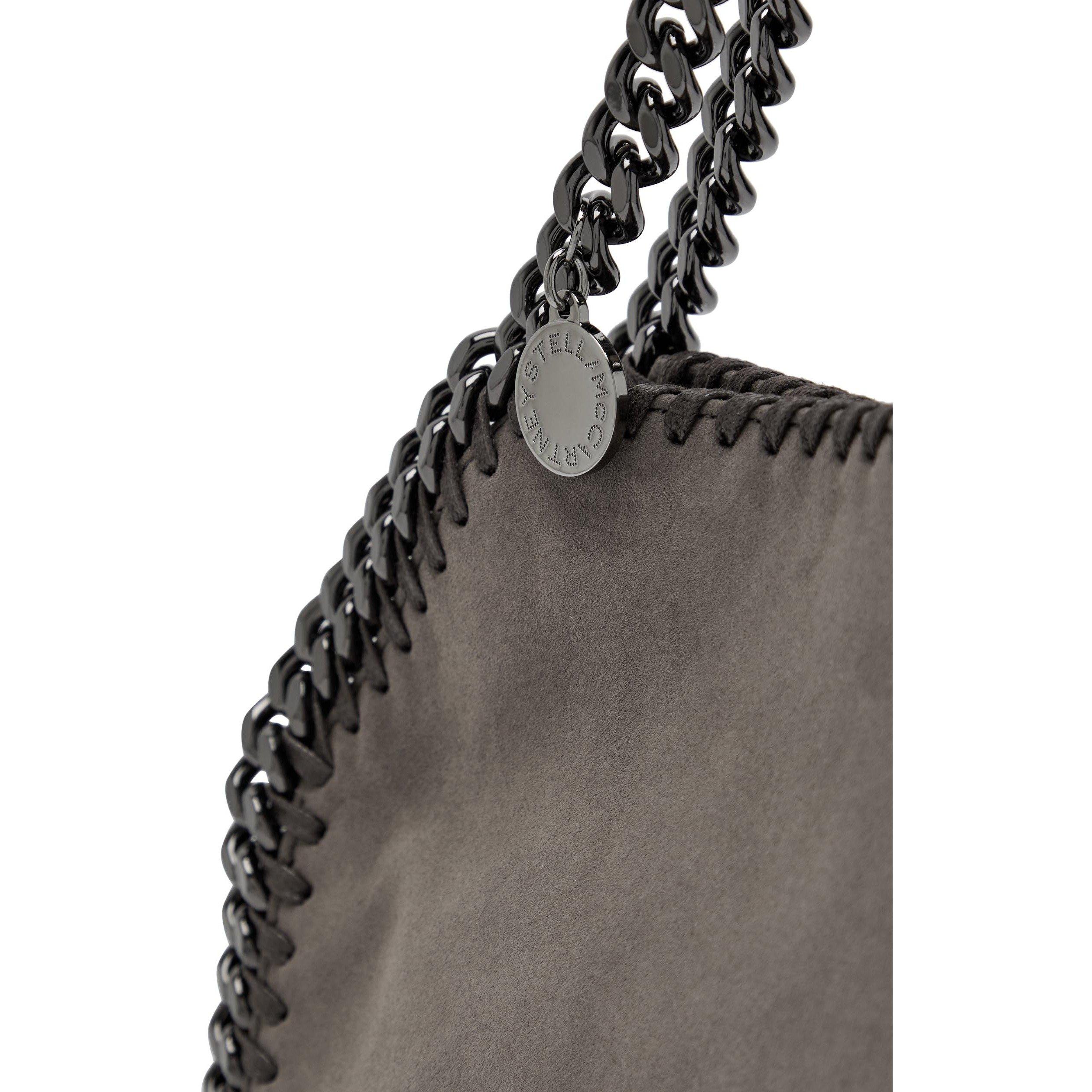 TAN - Stella McCartney - Falabella Mini Bag Alter Suede - 4