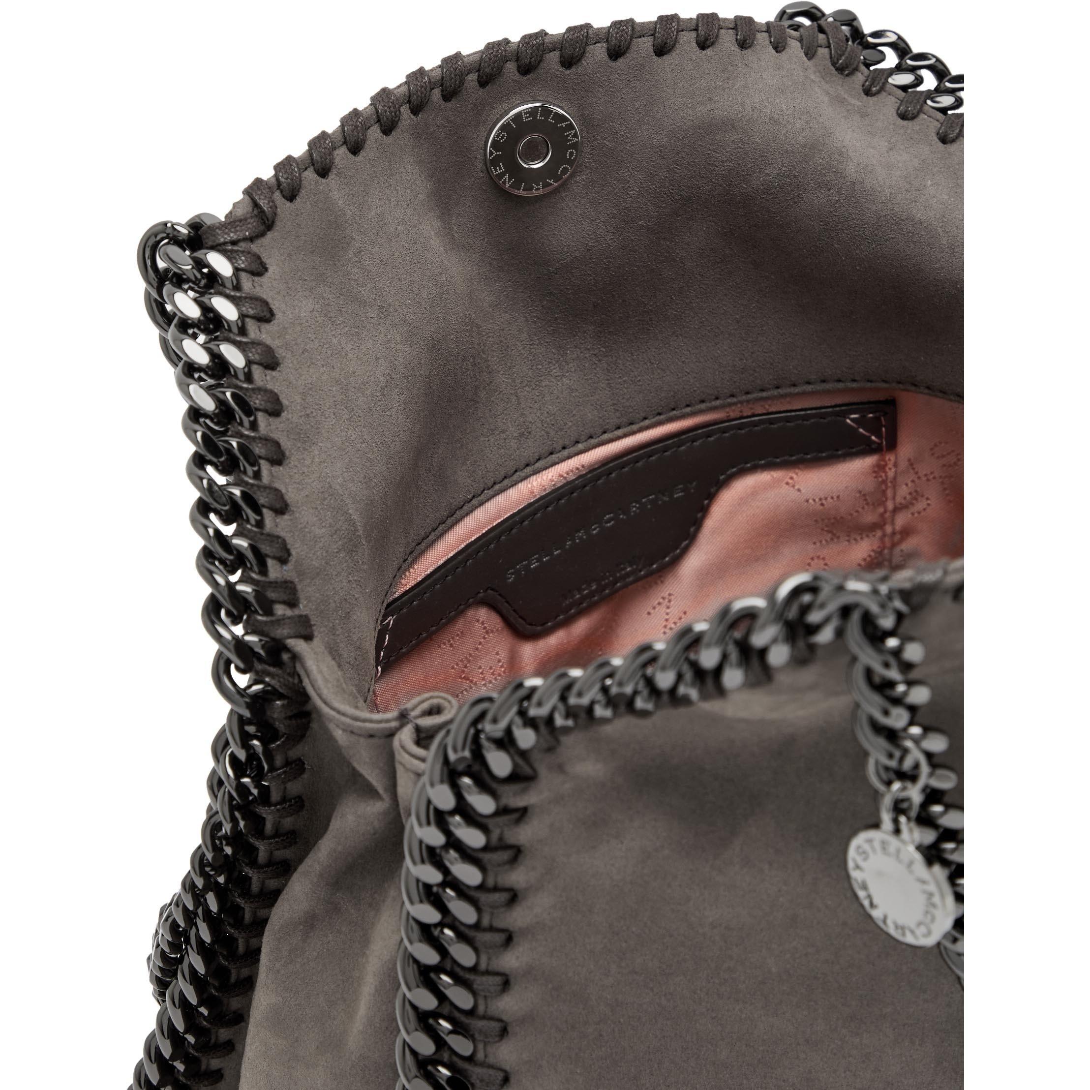 TAN - Stella McCartney - Falabella Mini Bag Alter Suede - 5