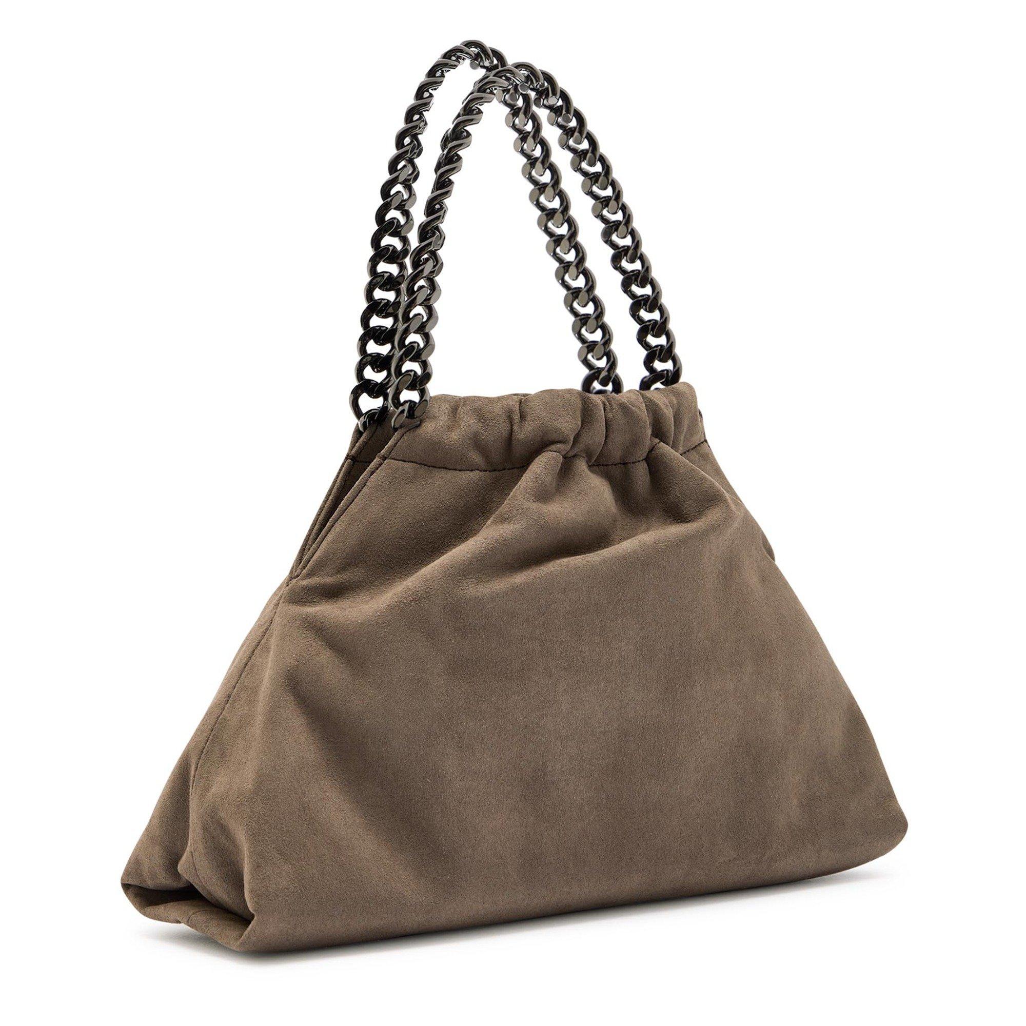TAUPE - Stella McCartney - Falabella Mini Drawstring Bag - 2