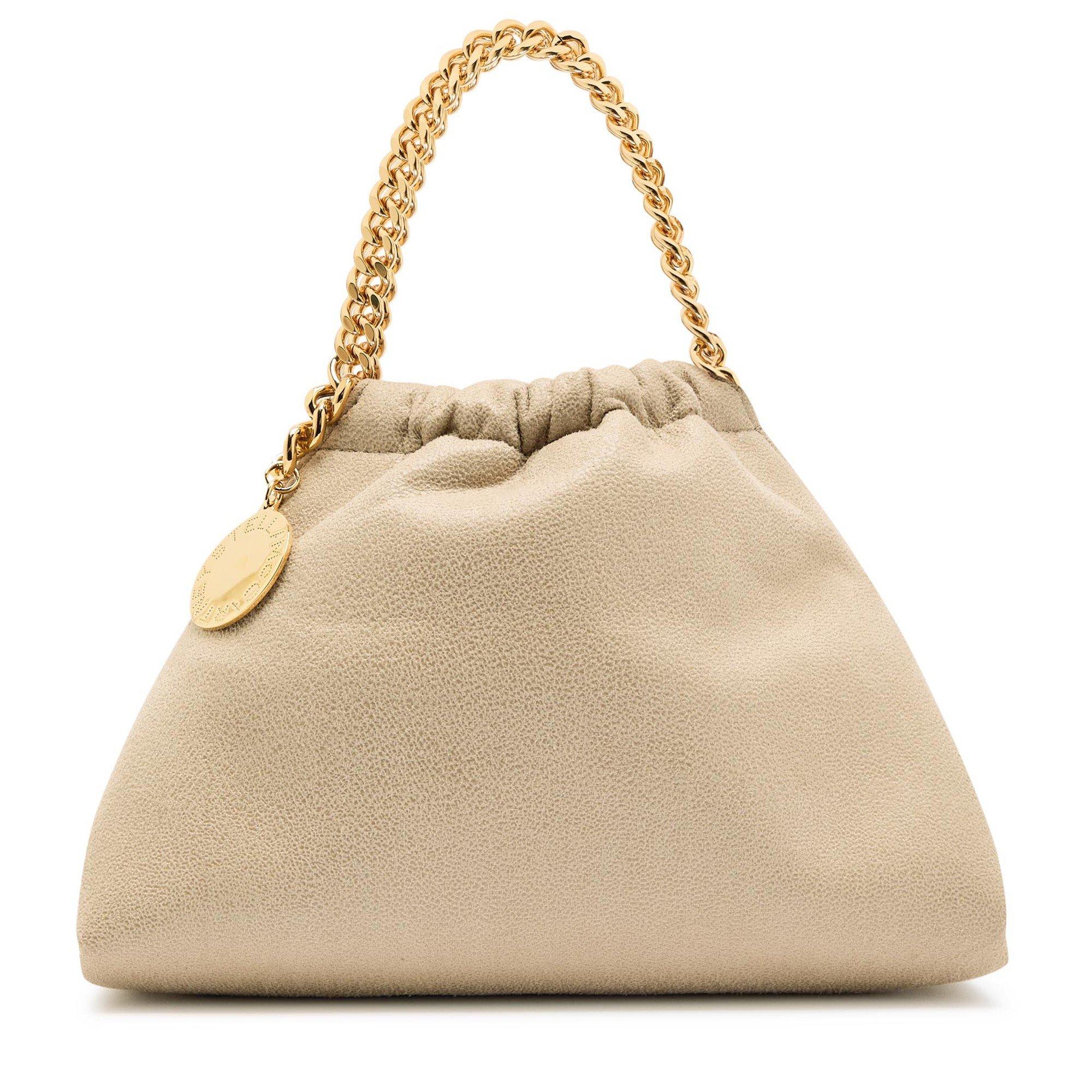 CREAM - Stella McCartney - Falabella Mini Drawstring Bag - 1