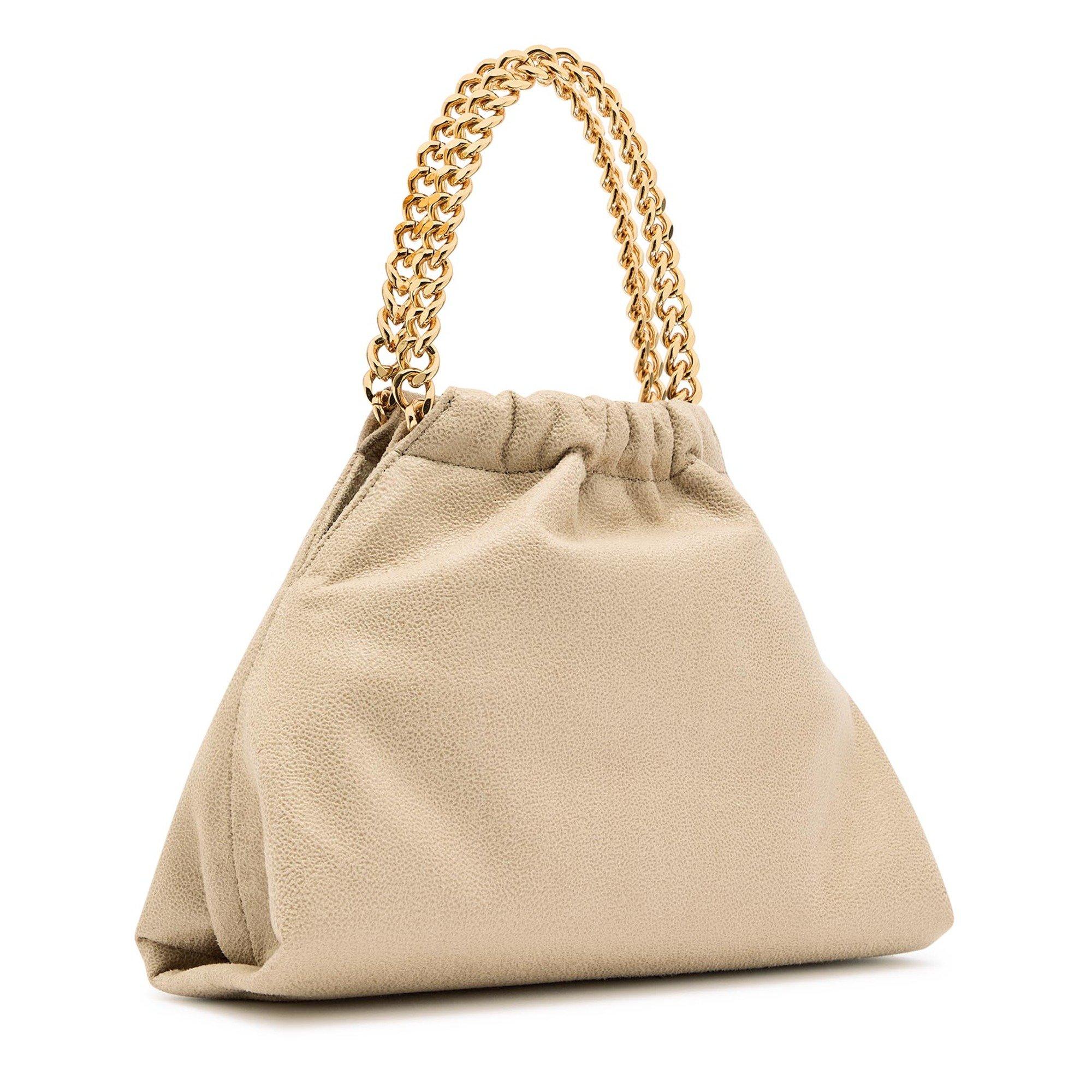 CREAM - Stella McCartney - Falabella Mini Drawstring Bag - 2
