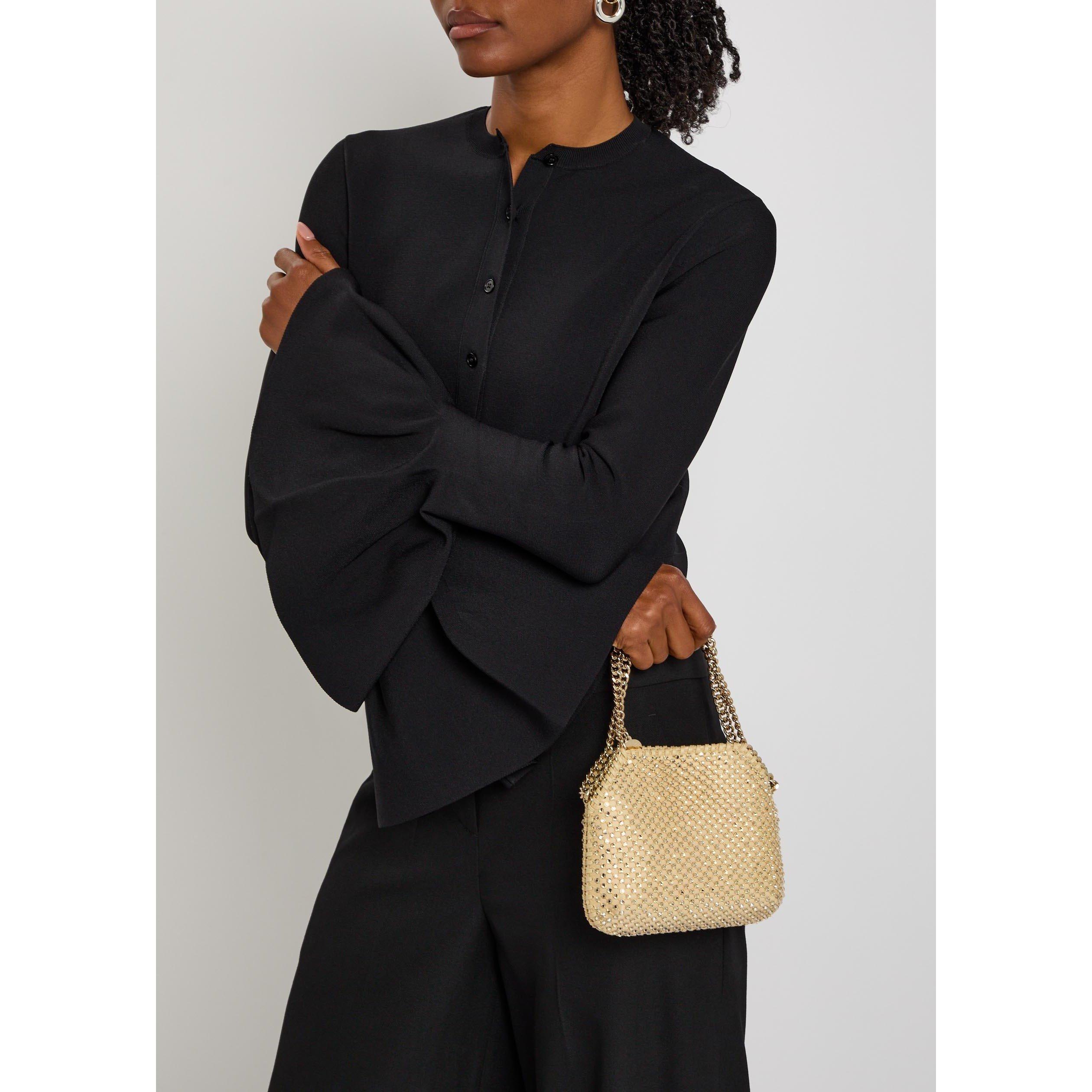 IVORY - Stella McCartney - Falabella Mini Shoulder Bag Cr - 3