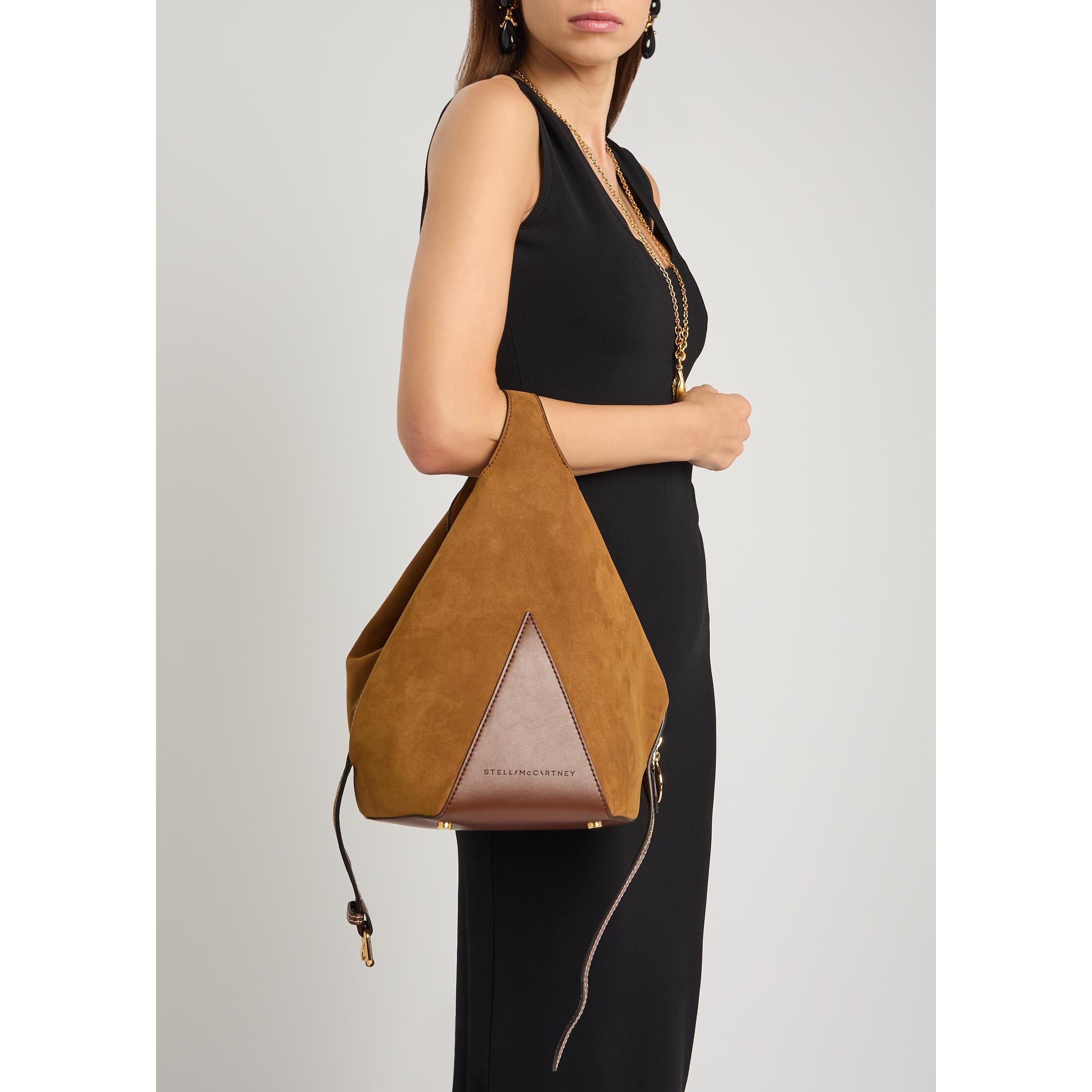 TAN - Stella McCartney - Appaloosa Soft Bucket Small Ba - 3
