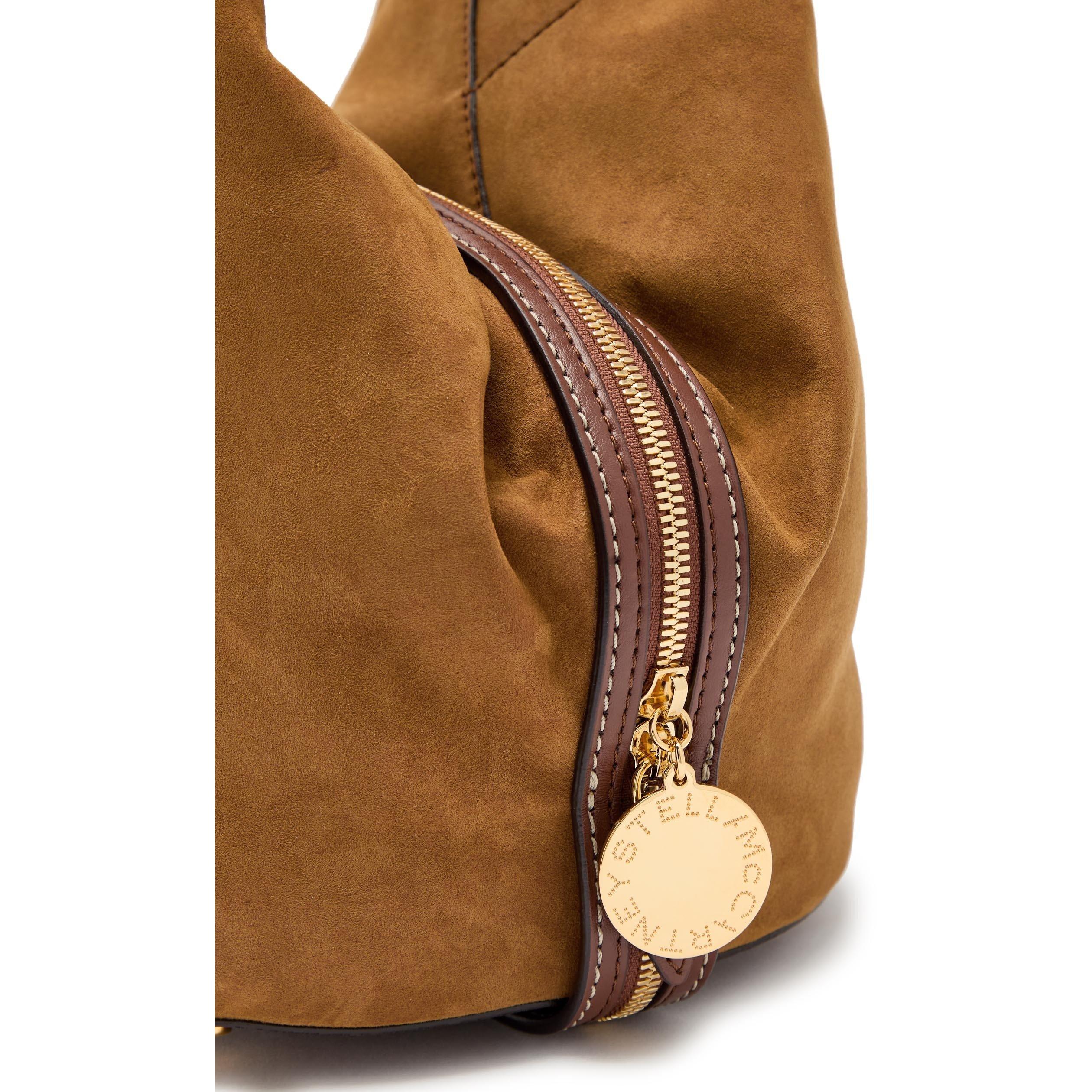 TAN - Stella McCartney - Appaloosa Soft Bucket Small Ba - 4