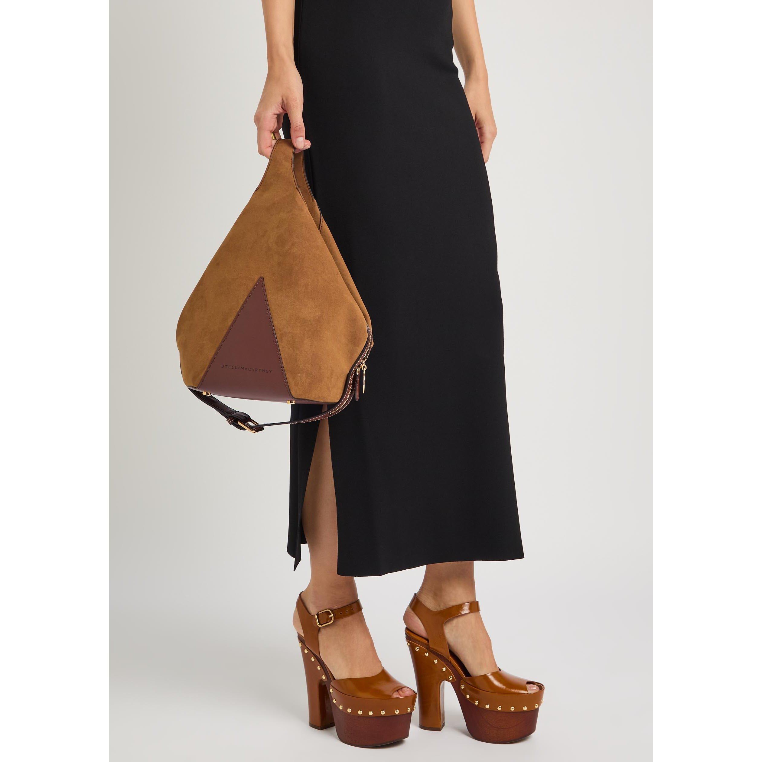TAN - Stella McCartney - Appaloosa Soft Bucket Small Ba - 6