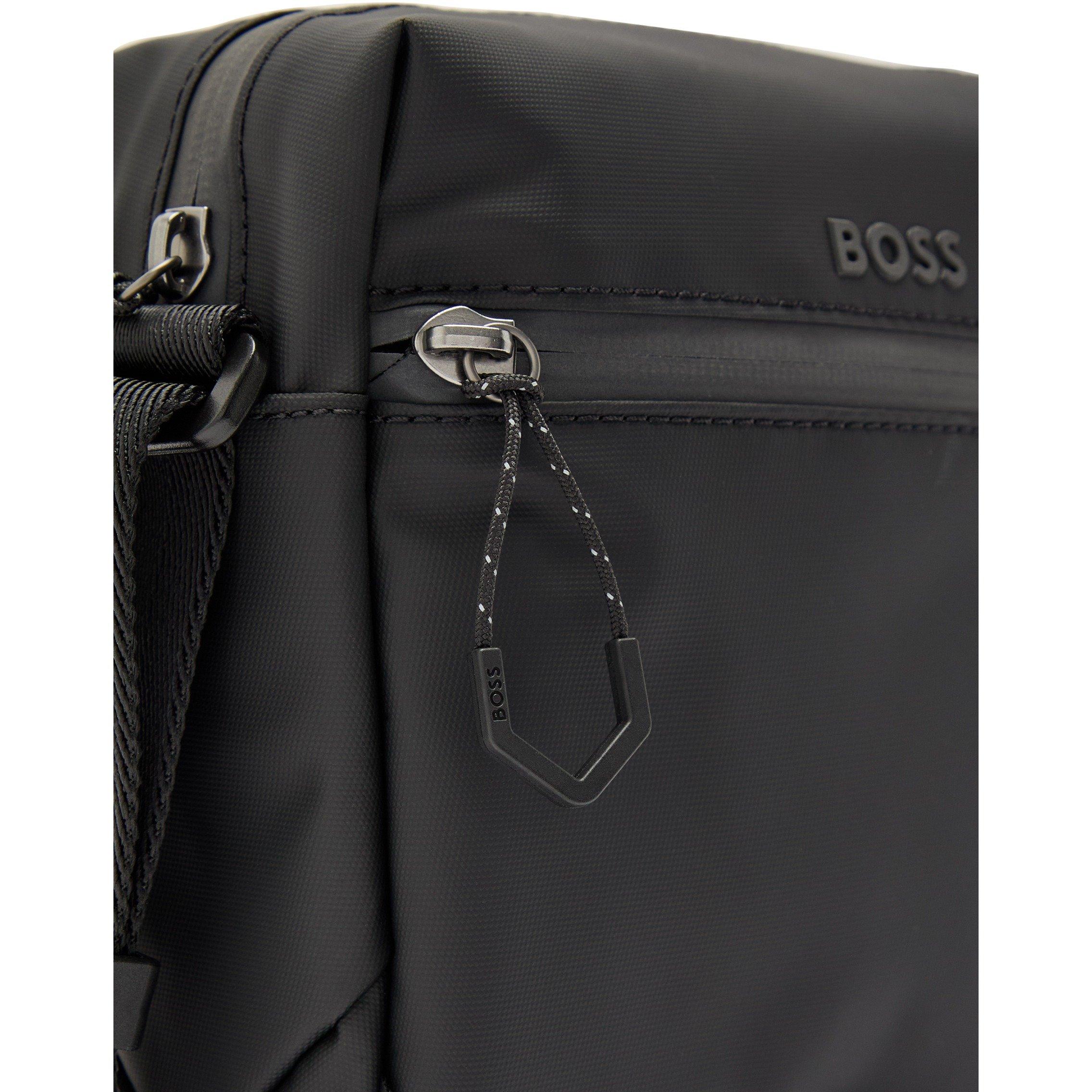BLACK - Hugo - Men's Stenson Zip Cross Body Bag - 4