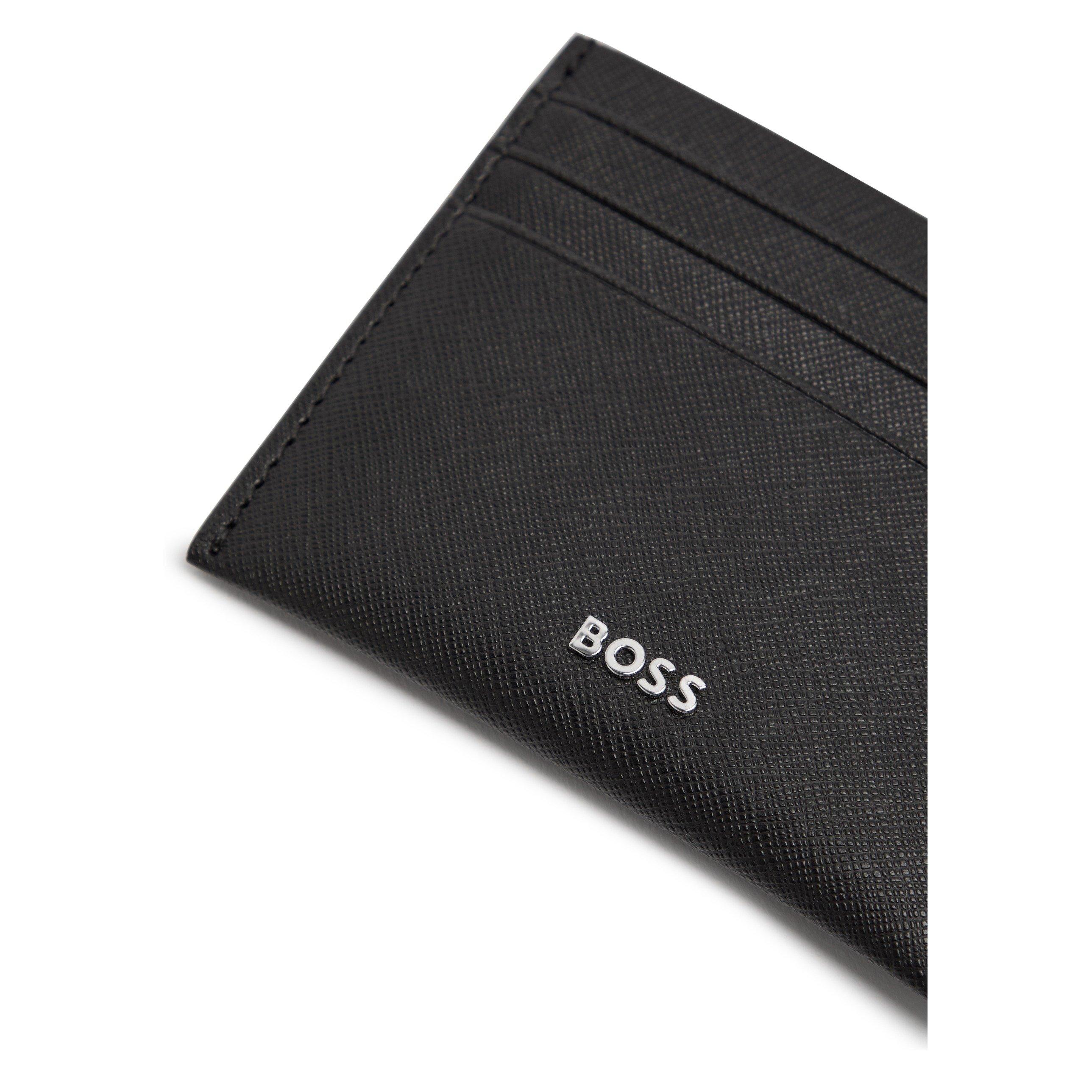 BLACK - Hugo - HUGO BOSS NORTHON CARD HOLDER - 3