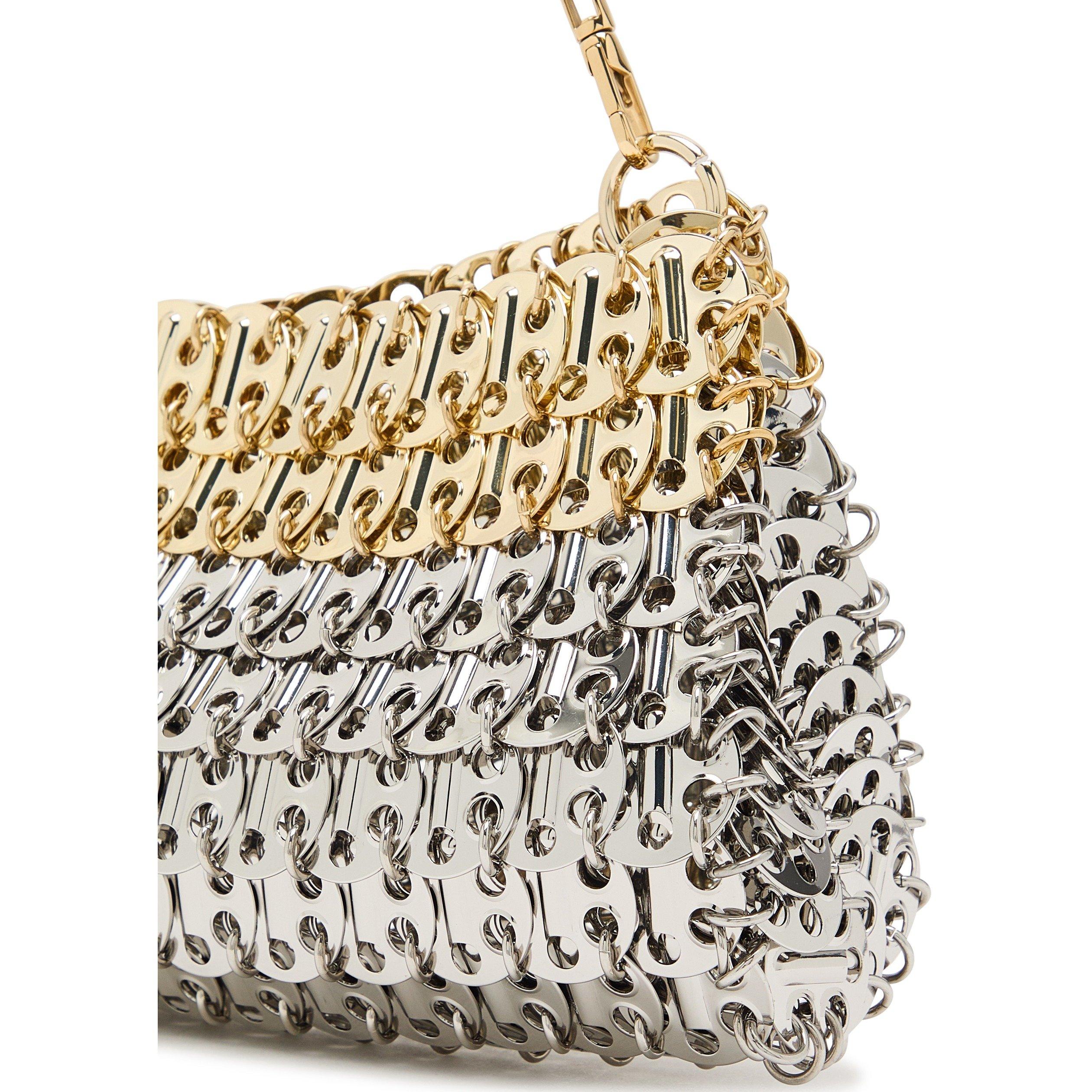 SILVER AND OTHE - Rabanne - SKYLINE E/W SHOULDER BAG - 4