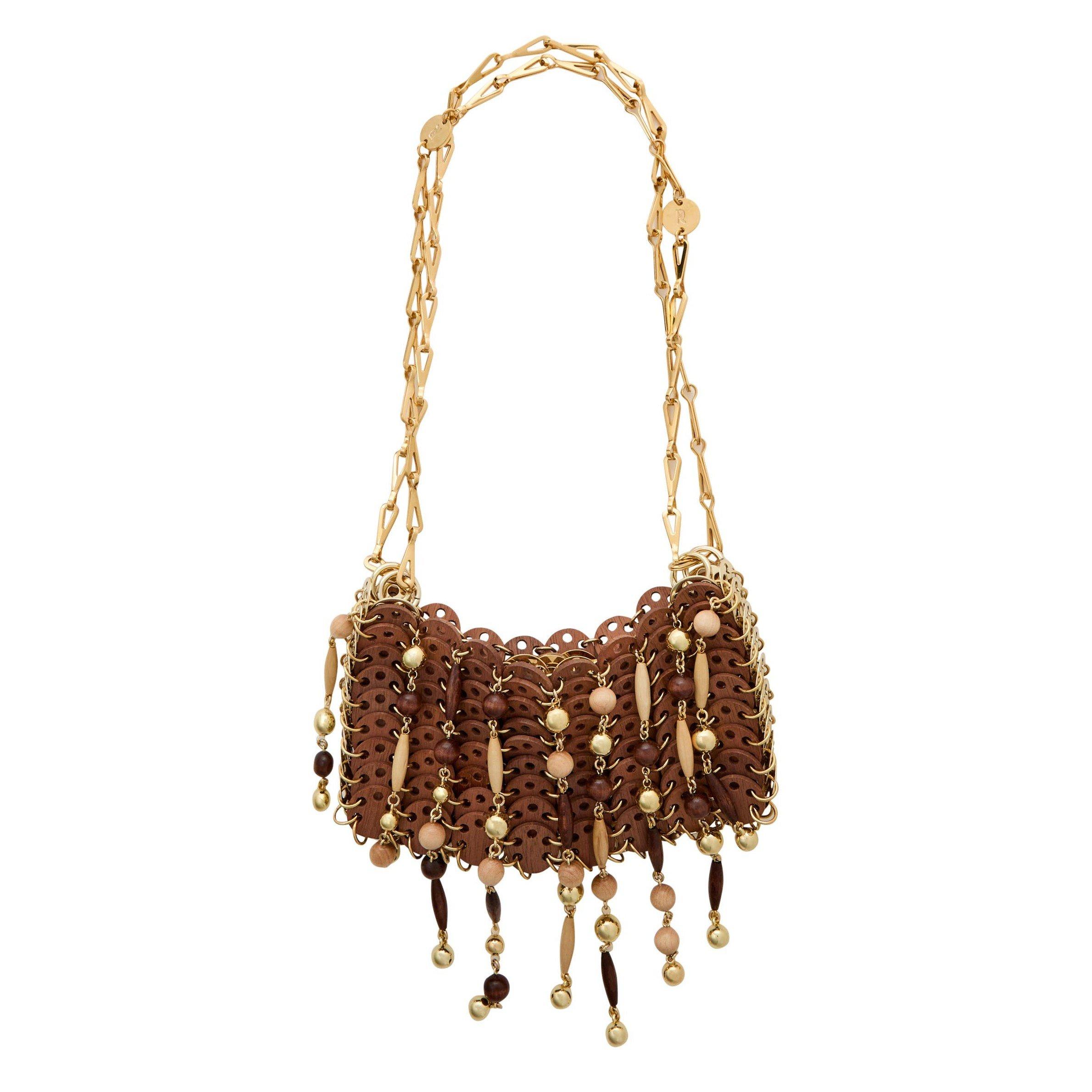 BROWN CAMEL - Rabanne - 1969 NANO DISC BAG - 1