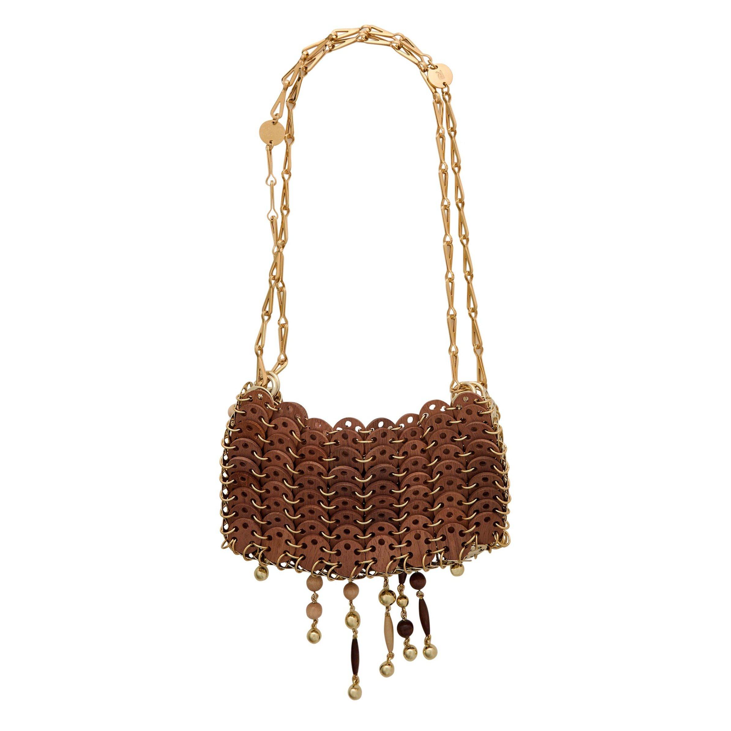 BROWN CAMEL - Rabanne - 1969 NANO DISC BAG - 2