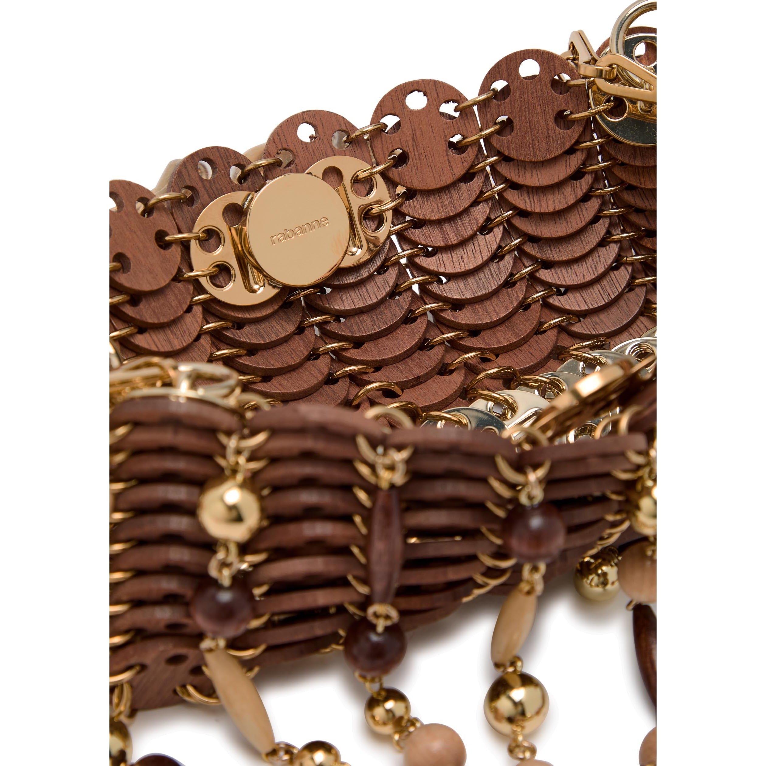 BROWN CAMEL - Rabanne - 1969 NANO DISC BAG - 5