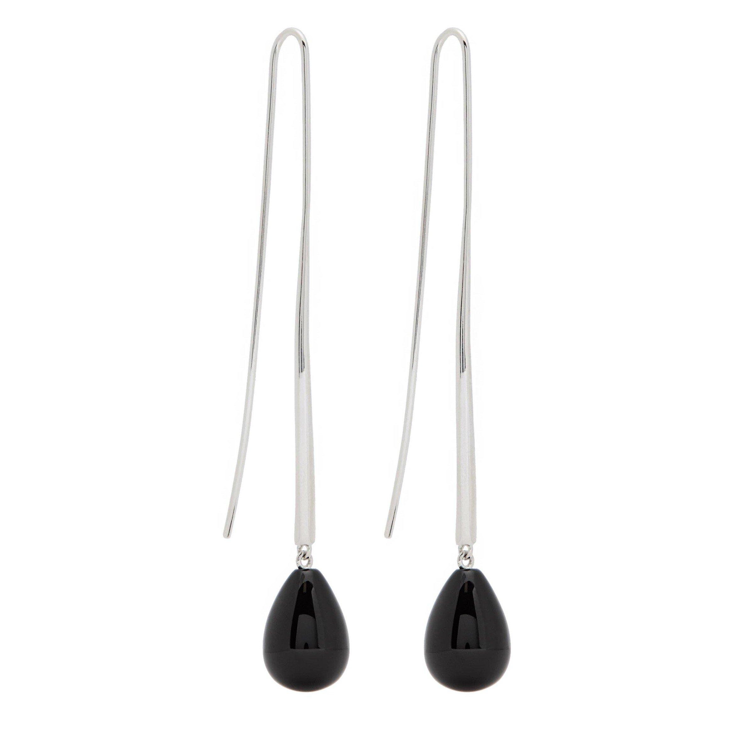 Nina Gordon Cusp Onyx Earrings