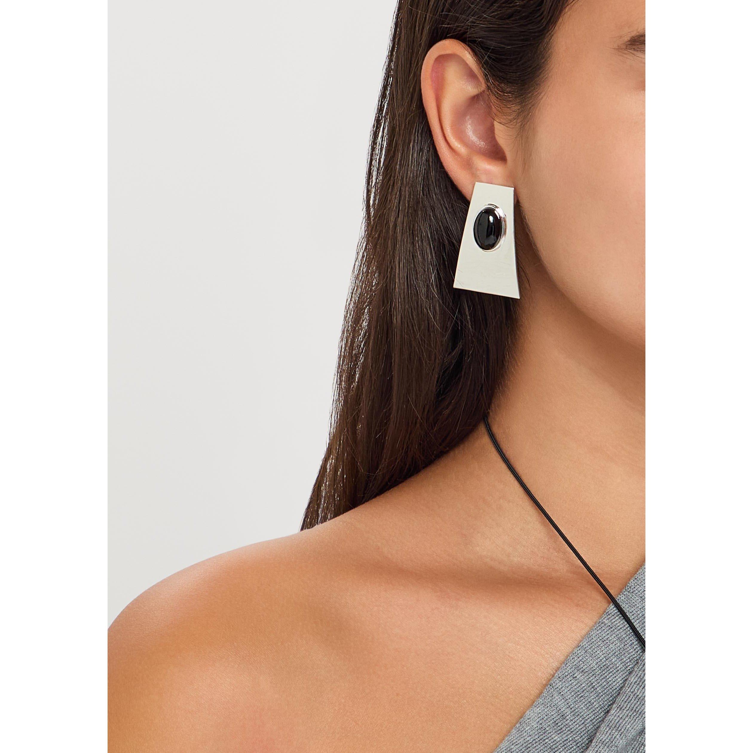 SILVER - Nina Gordon - ¿¿Cabochon Earrings - 3