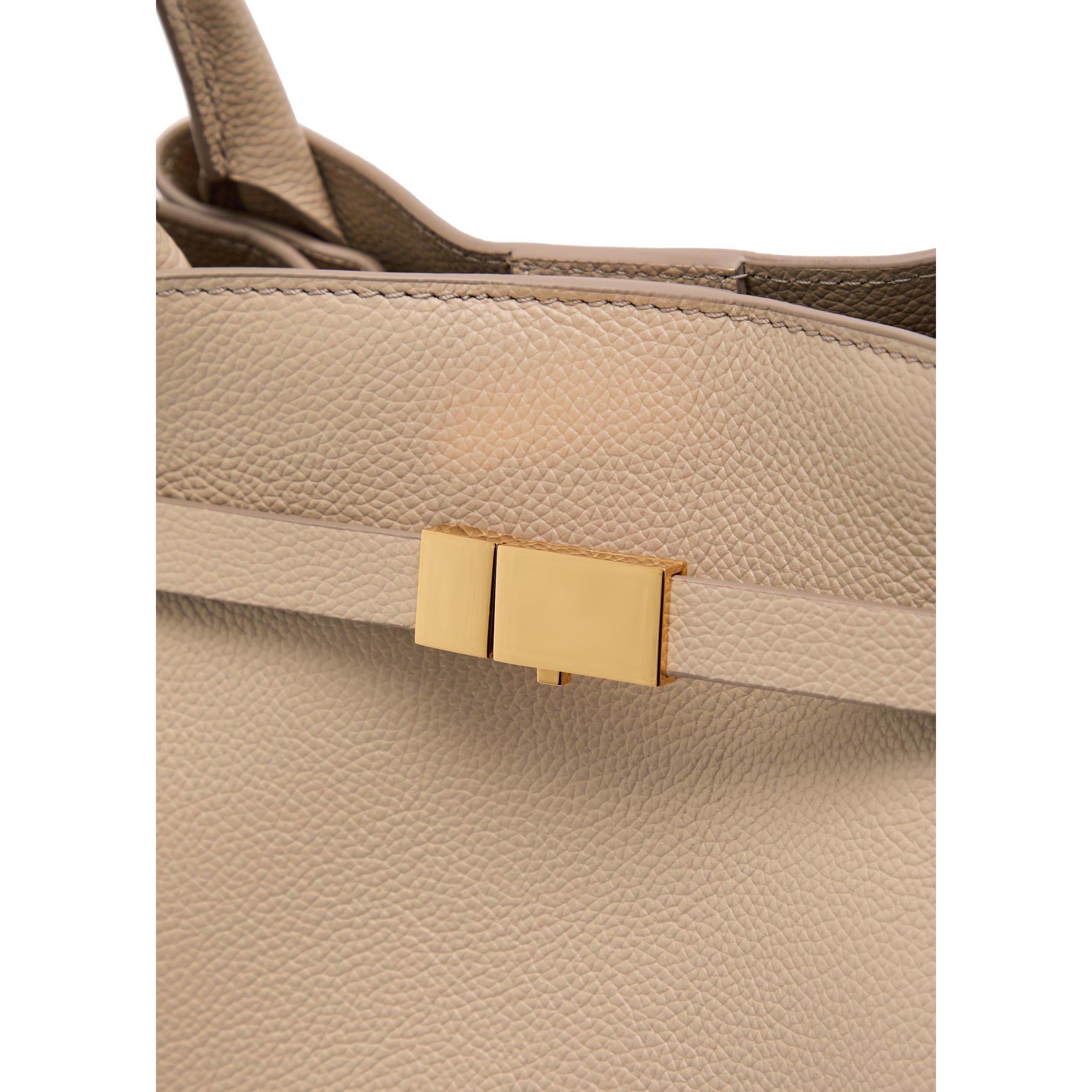 TAUPE - DeMellier - Women's New York Leather Tote Bag - 4
