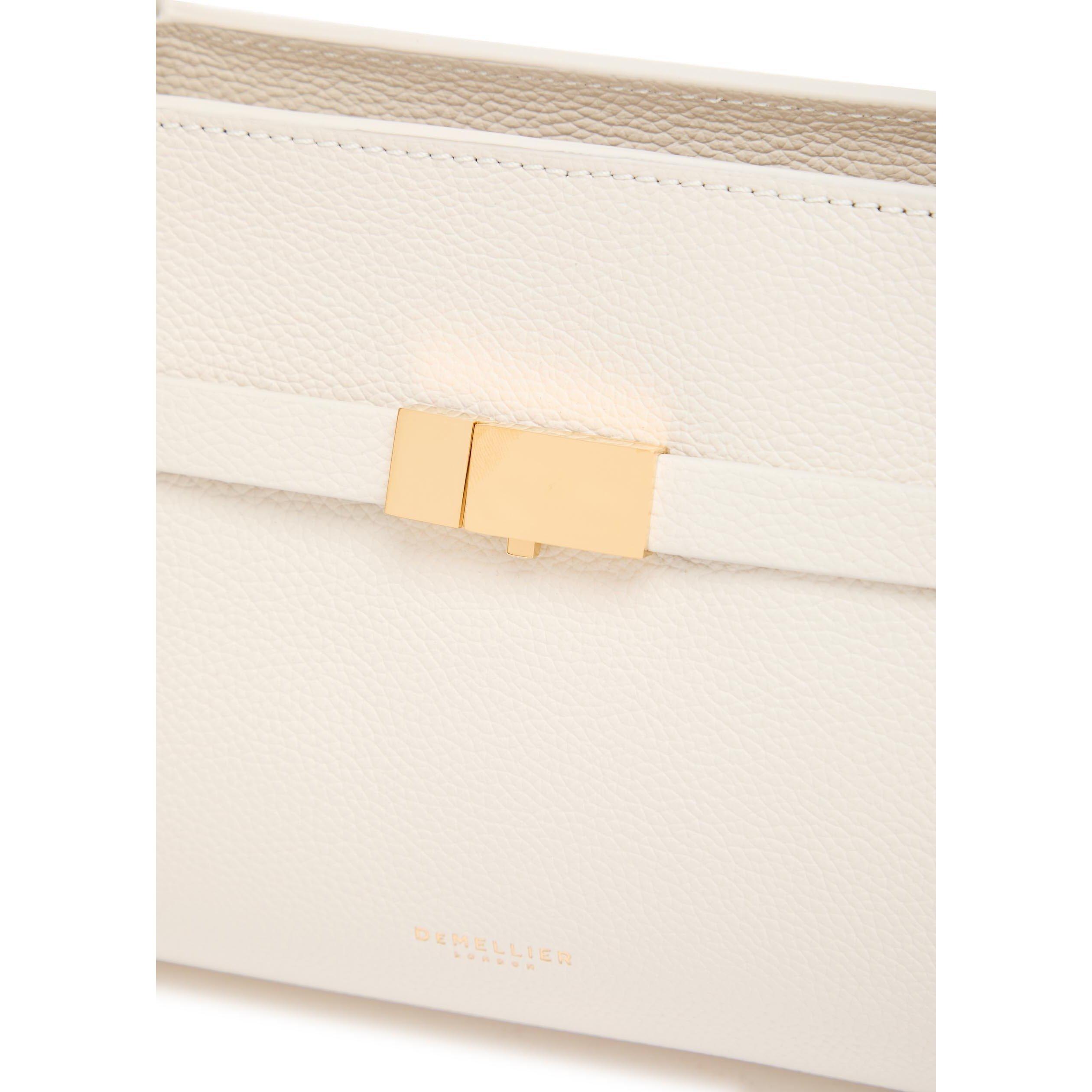 WHITE - DeMellier - Women's New York Leather Shoulder Bag - 4