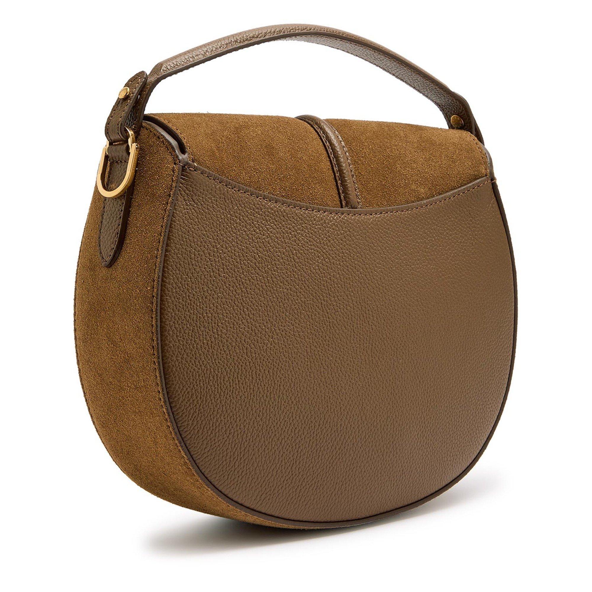 TAN - DeMellier - Women's Siena Leather Saddle Bag - 2
