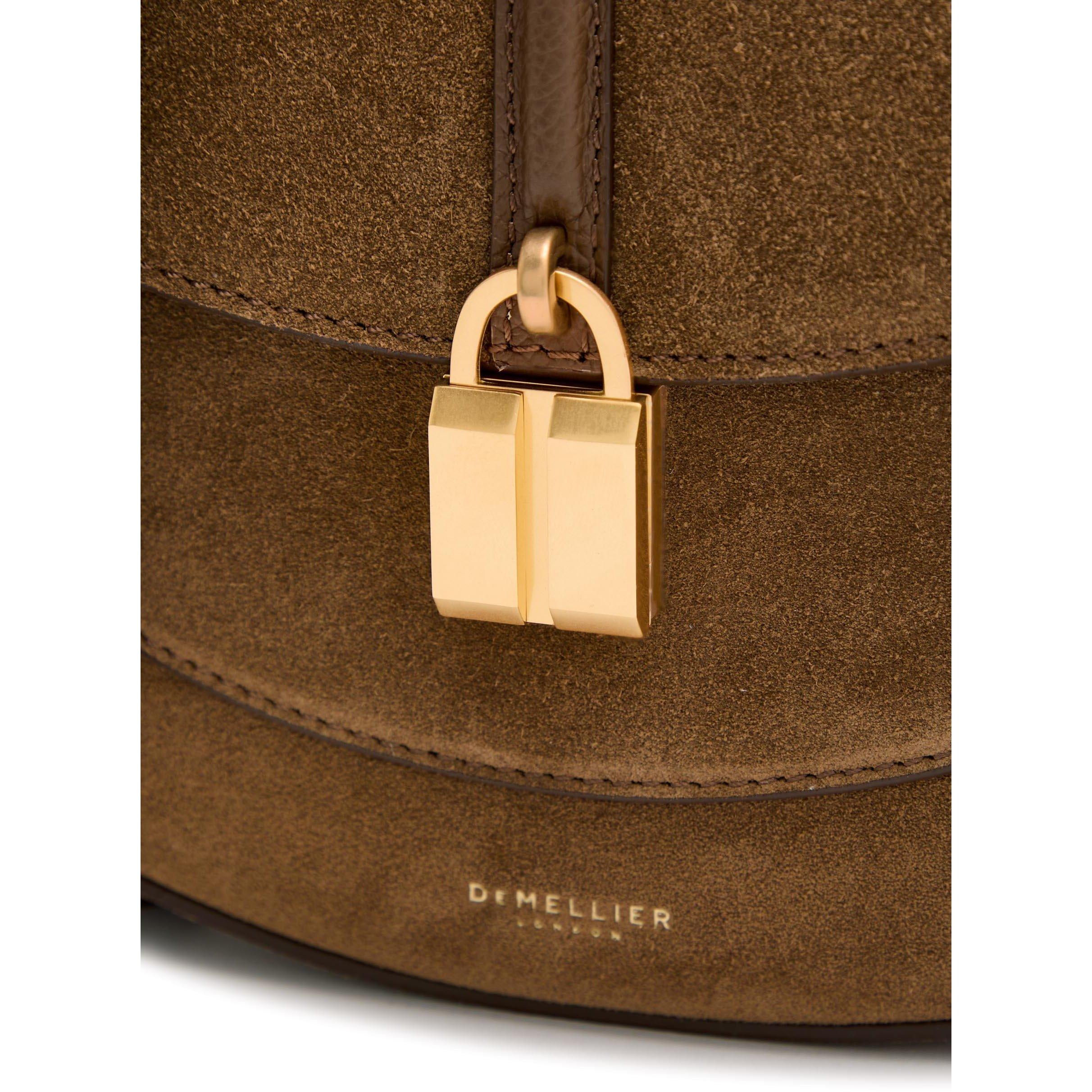 TAN - DeMellier - Women's Siena Leather Saddle Bag - 4