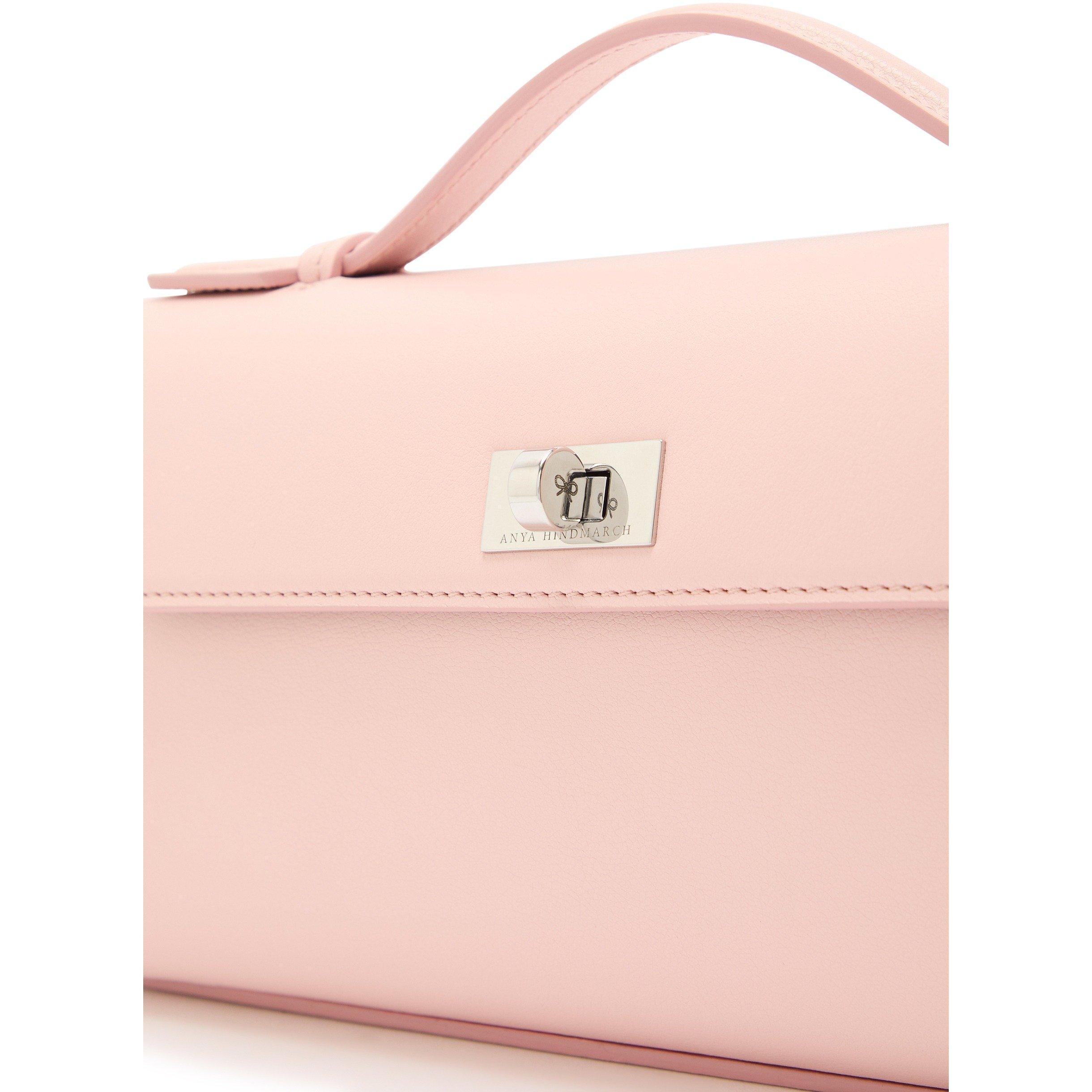 PINK - Anya Hindmarch - Mortimer Clutch in Silky Calf - 4