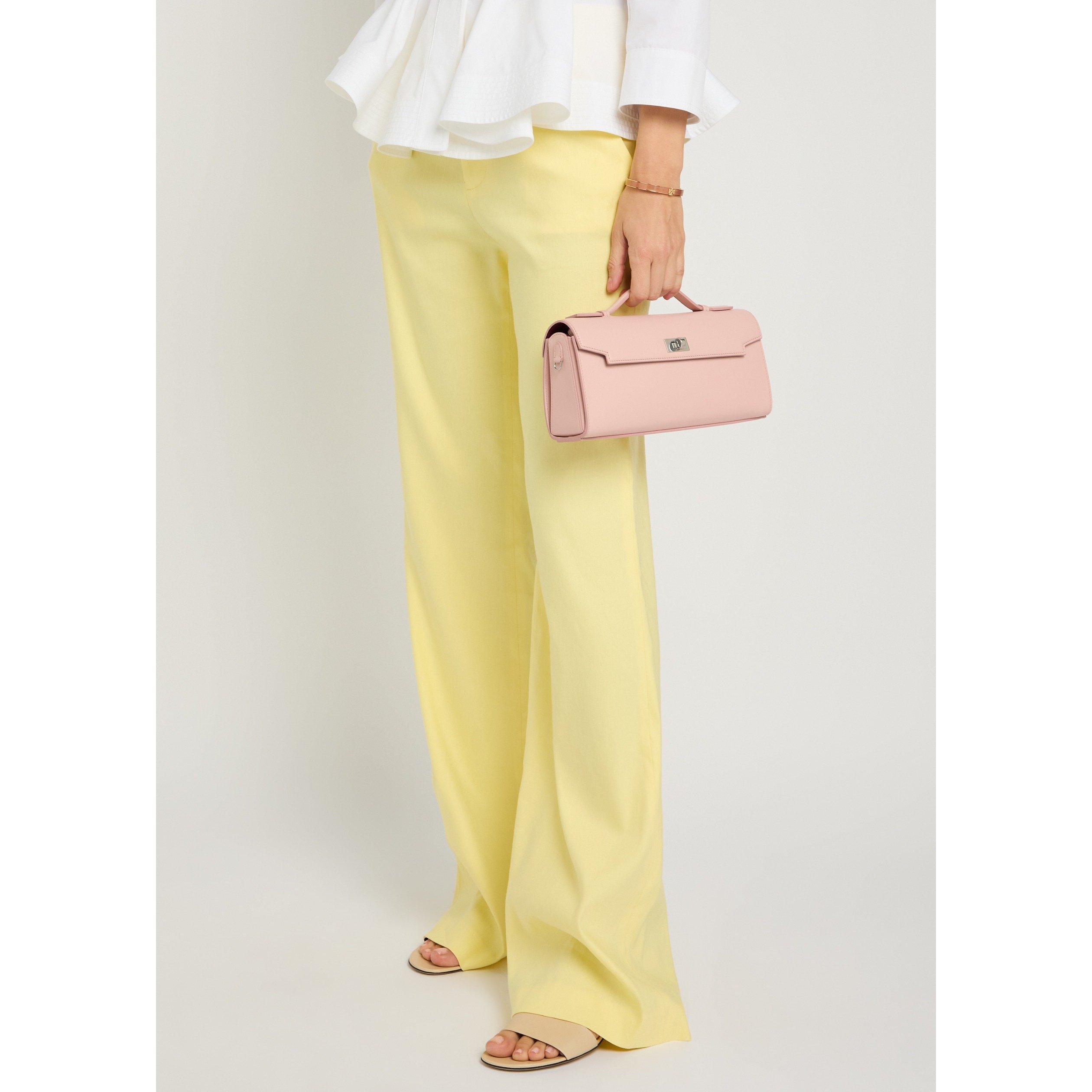 PINK - Anya Hindmarch - Mortimer Clutch in Silky Calf - 6