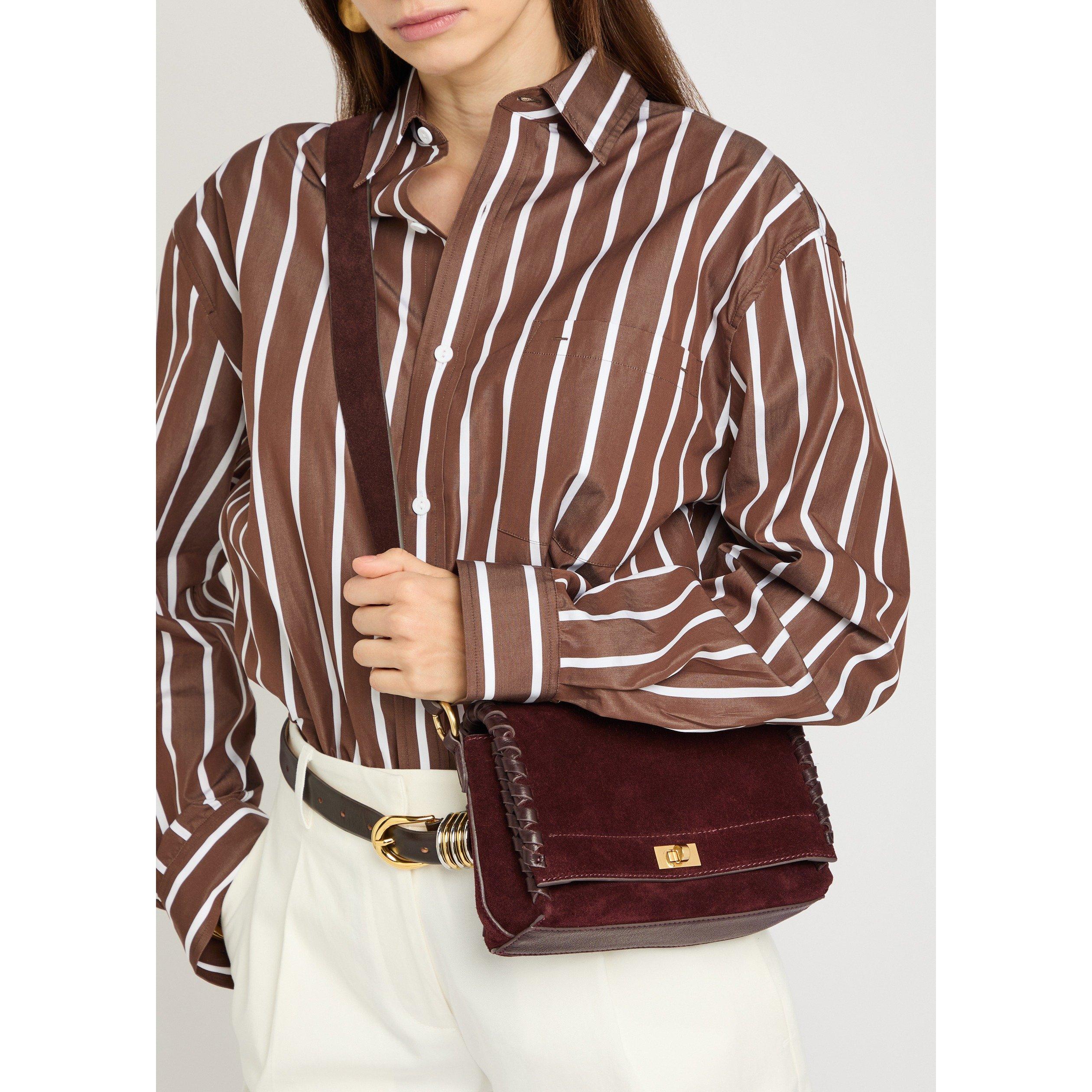 BURGUNDY - Anya Hindmarch - Mortimer Crossbody in Reverse - 3