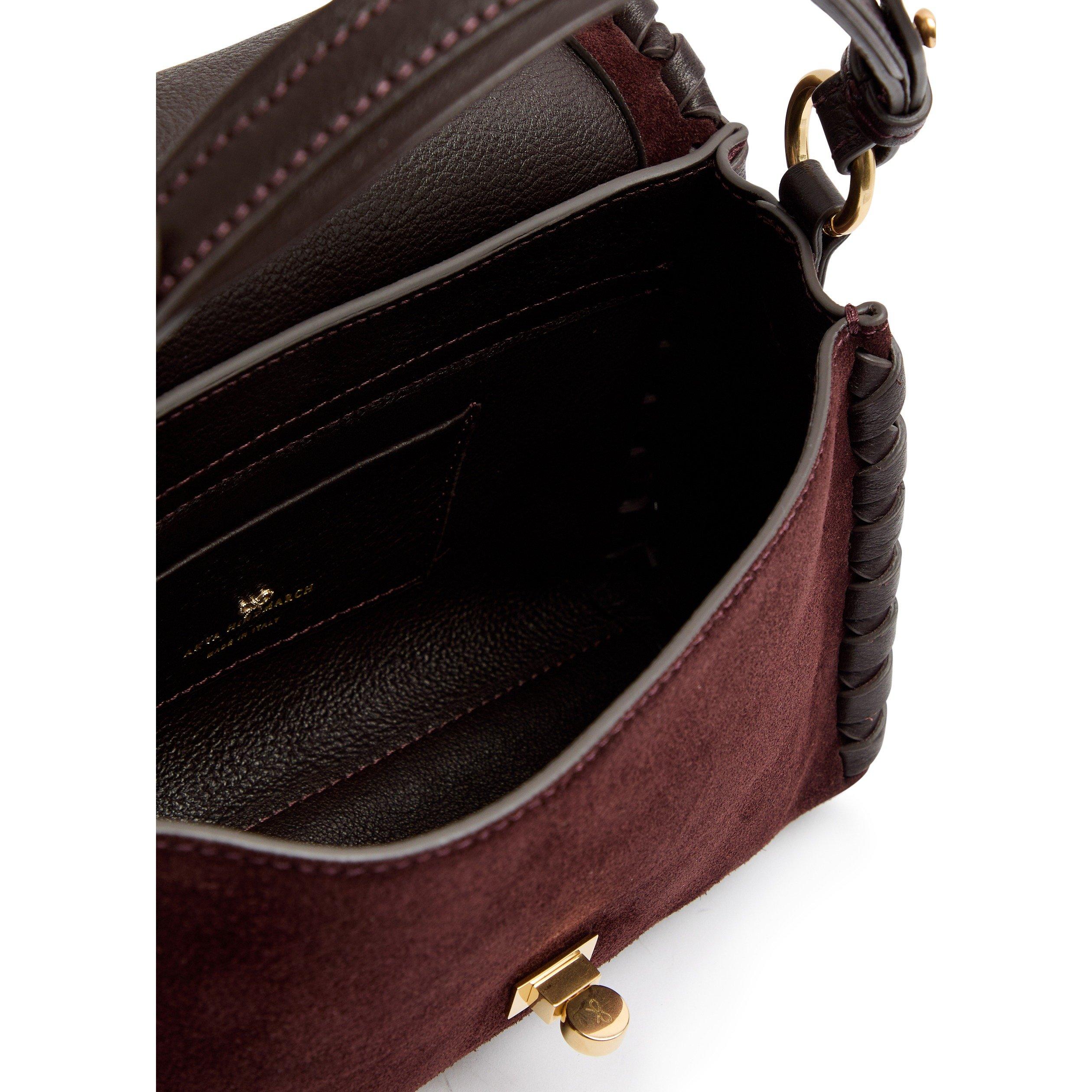 BURGUNDY - Anya Hindmarch - Mortimer Crossbody in Reverse - 5