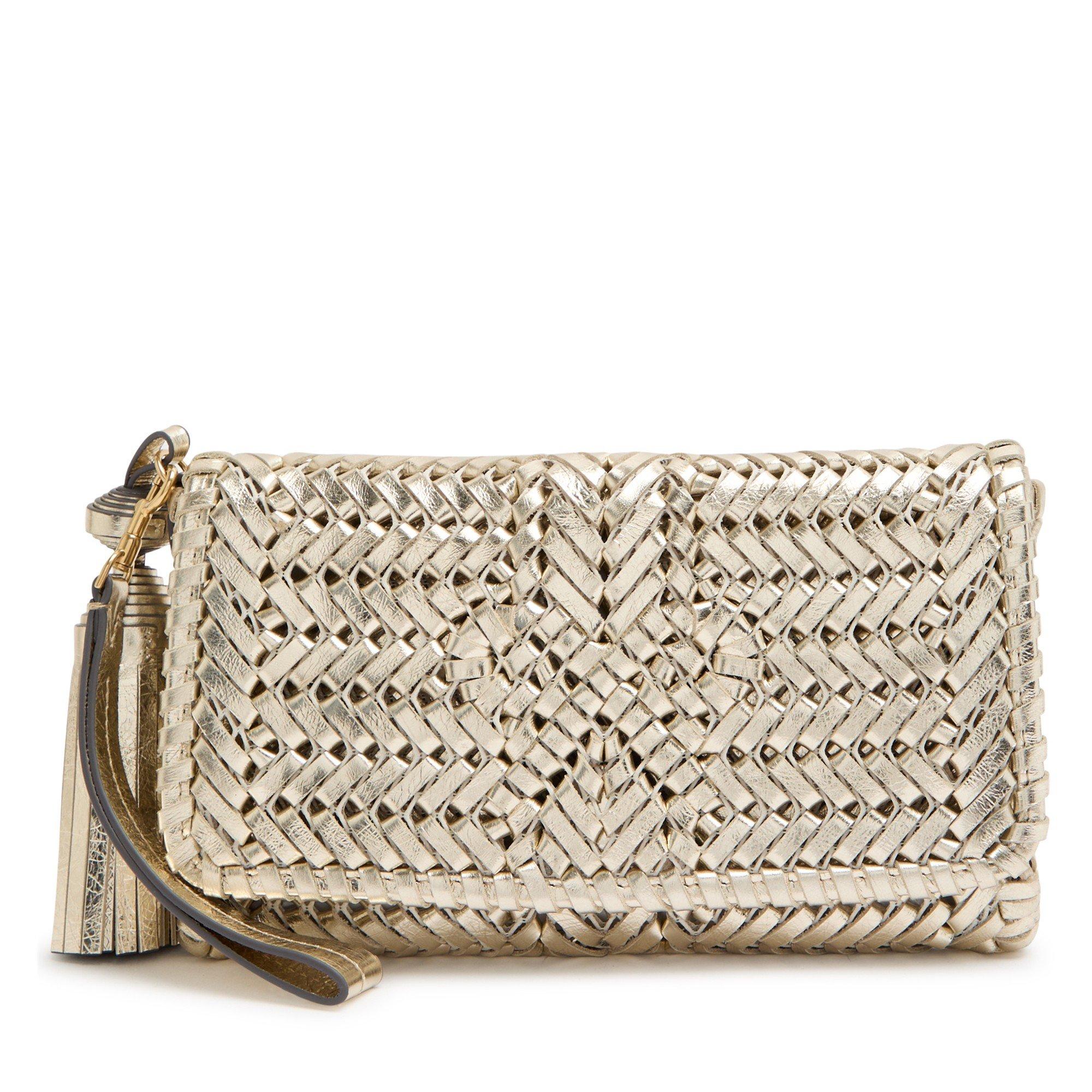 NUDE - Anya Hindmarch - The Neeson Tassel Clutch in Mi
