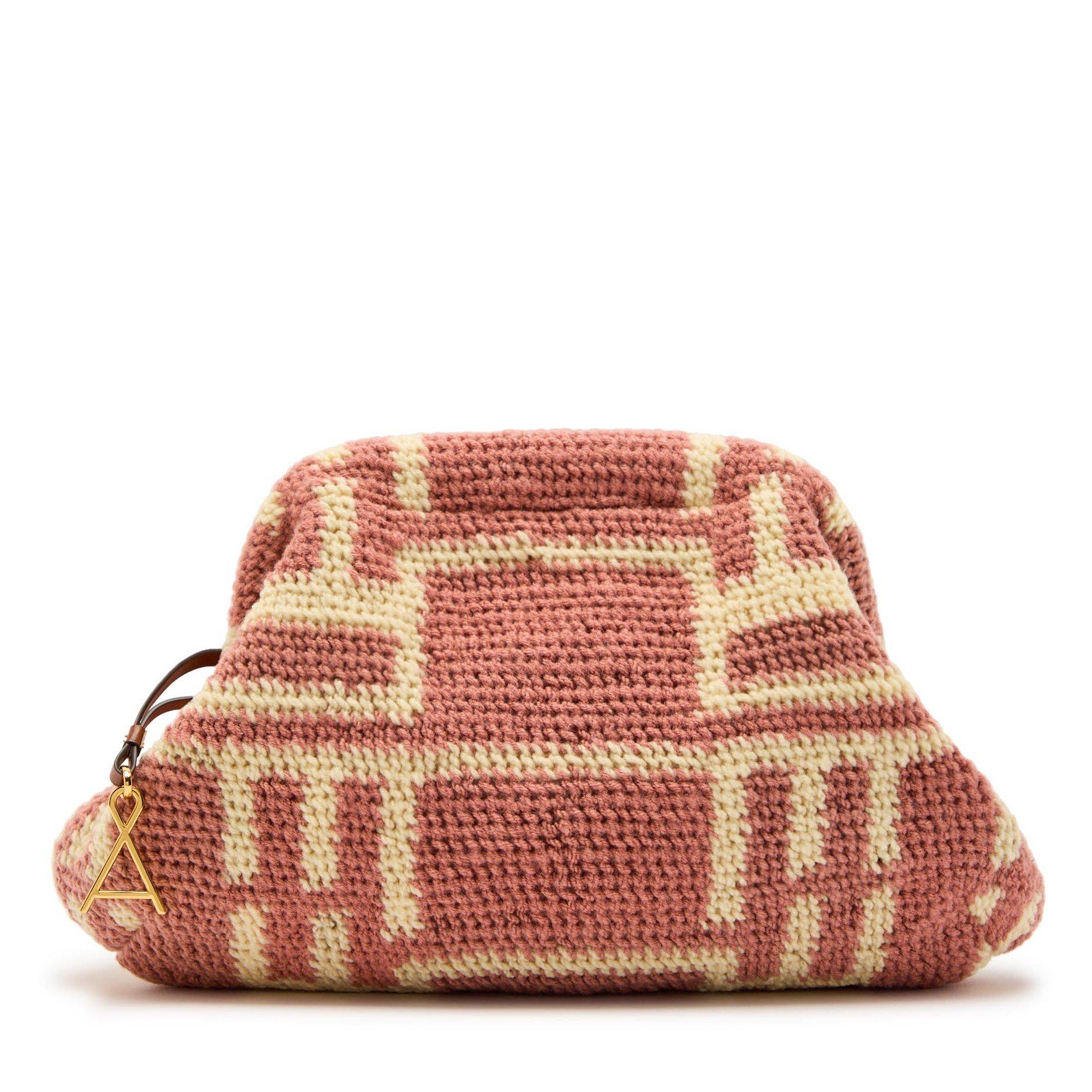 PINK AND WHITE - Among Equals - B i l u m Clutch