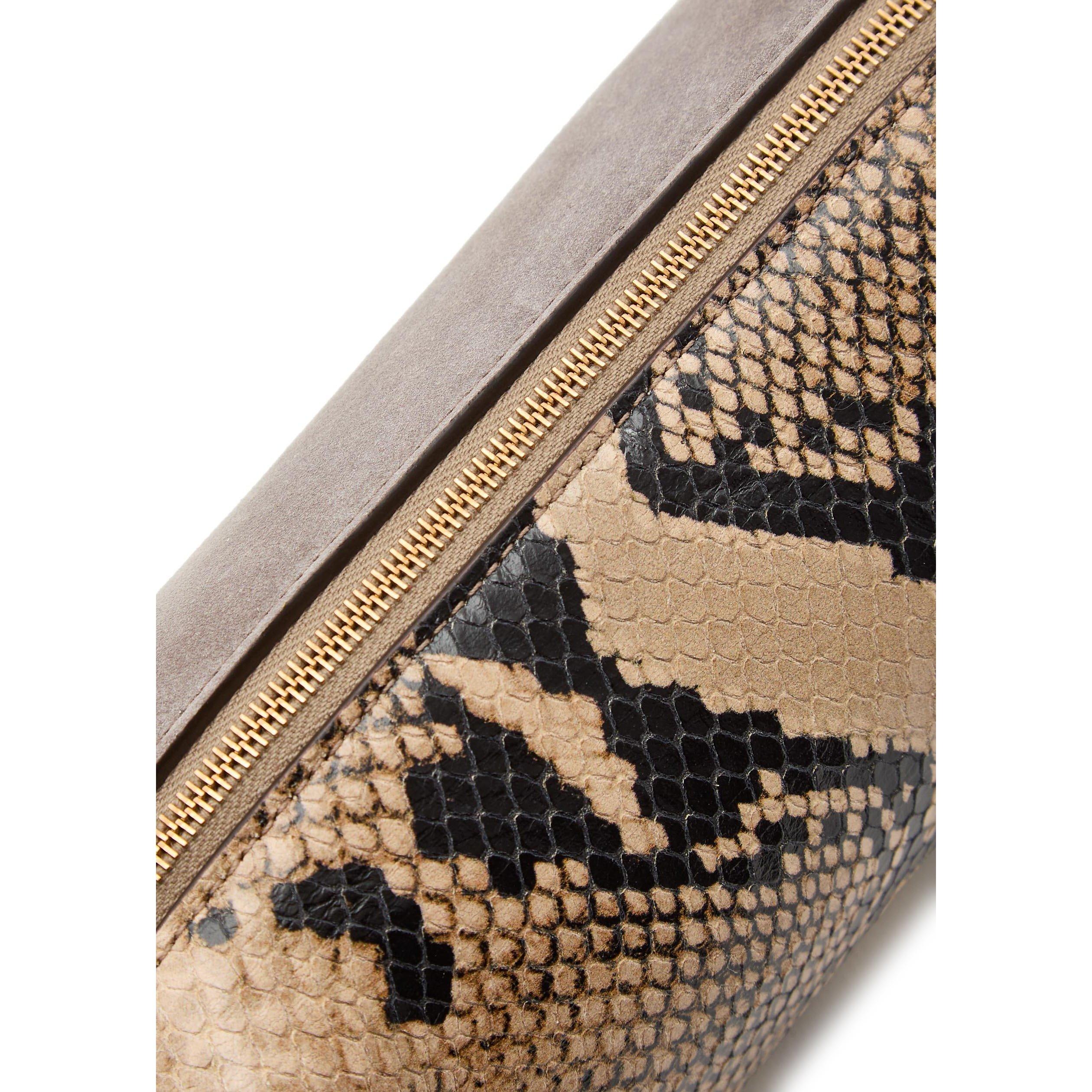 MULTICOLOURED 1 - Khaite - Women's Kye Mini Embossed Leather Crossbody Bag - 4