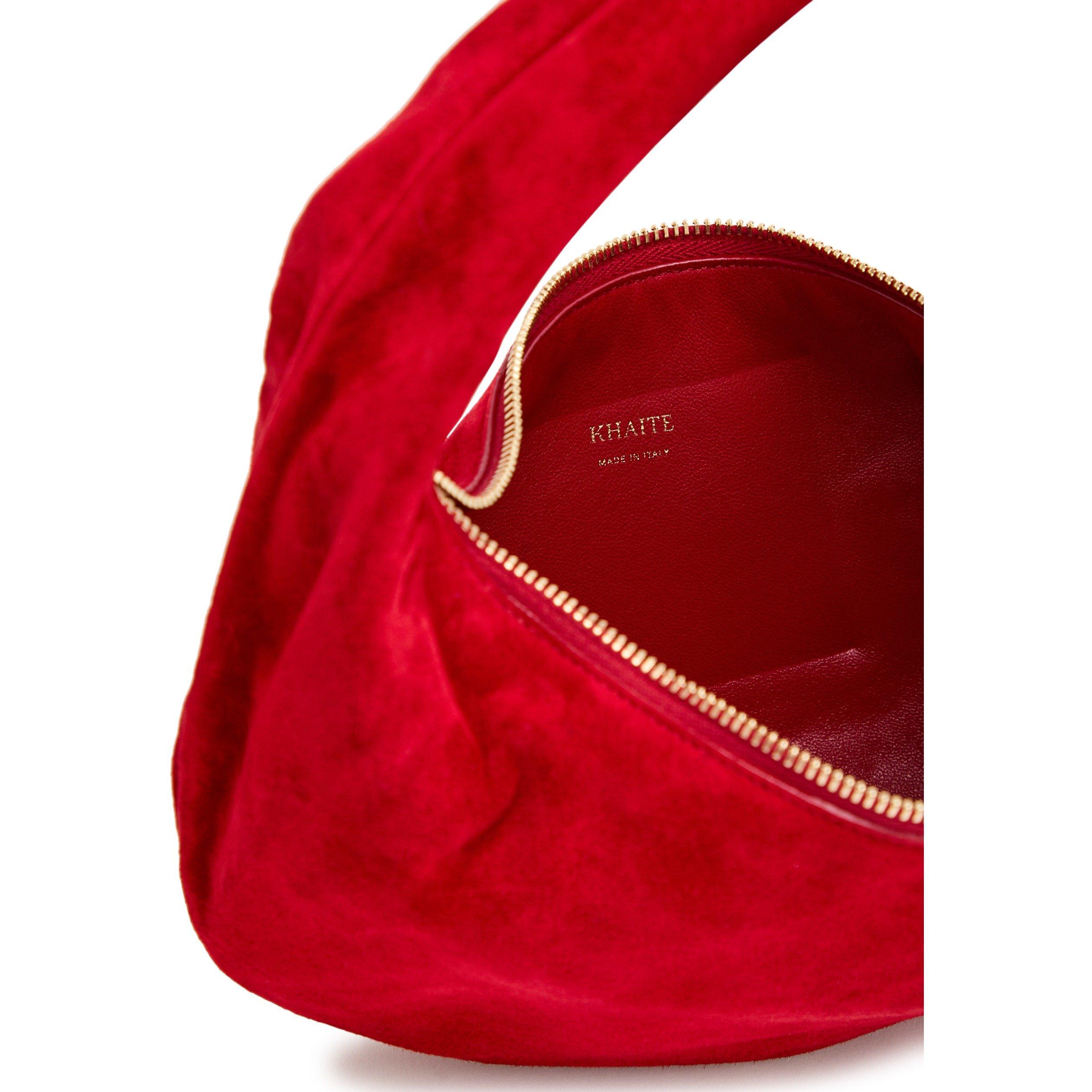 RED - Khaite - OLIVIA MINI HOBO - 4
