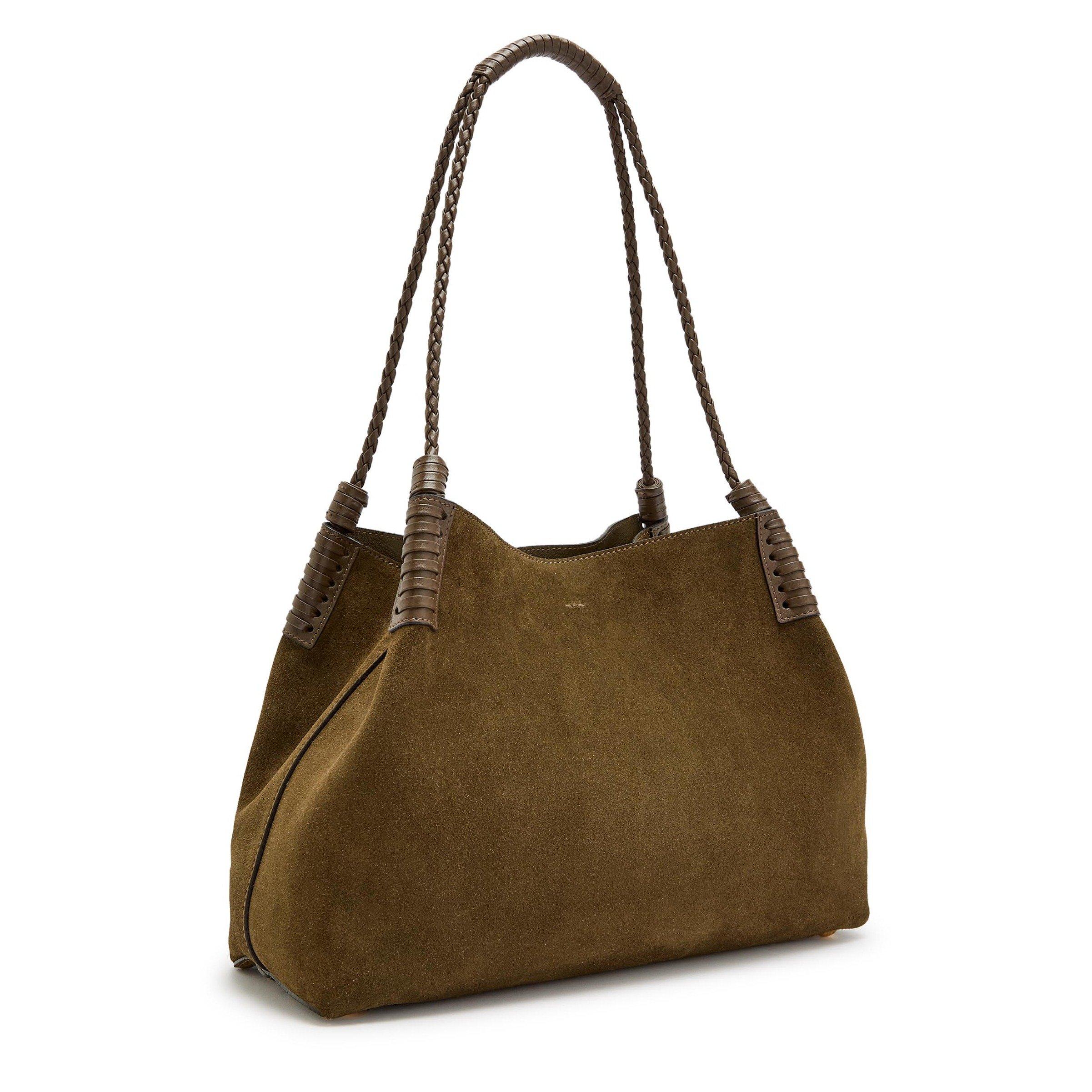 KHAKI - Etro - SHOPPING LIBRA M SUEDE 33X23X - 2