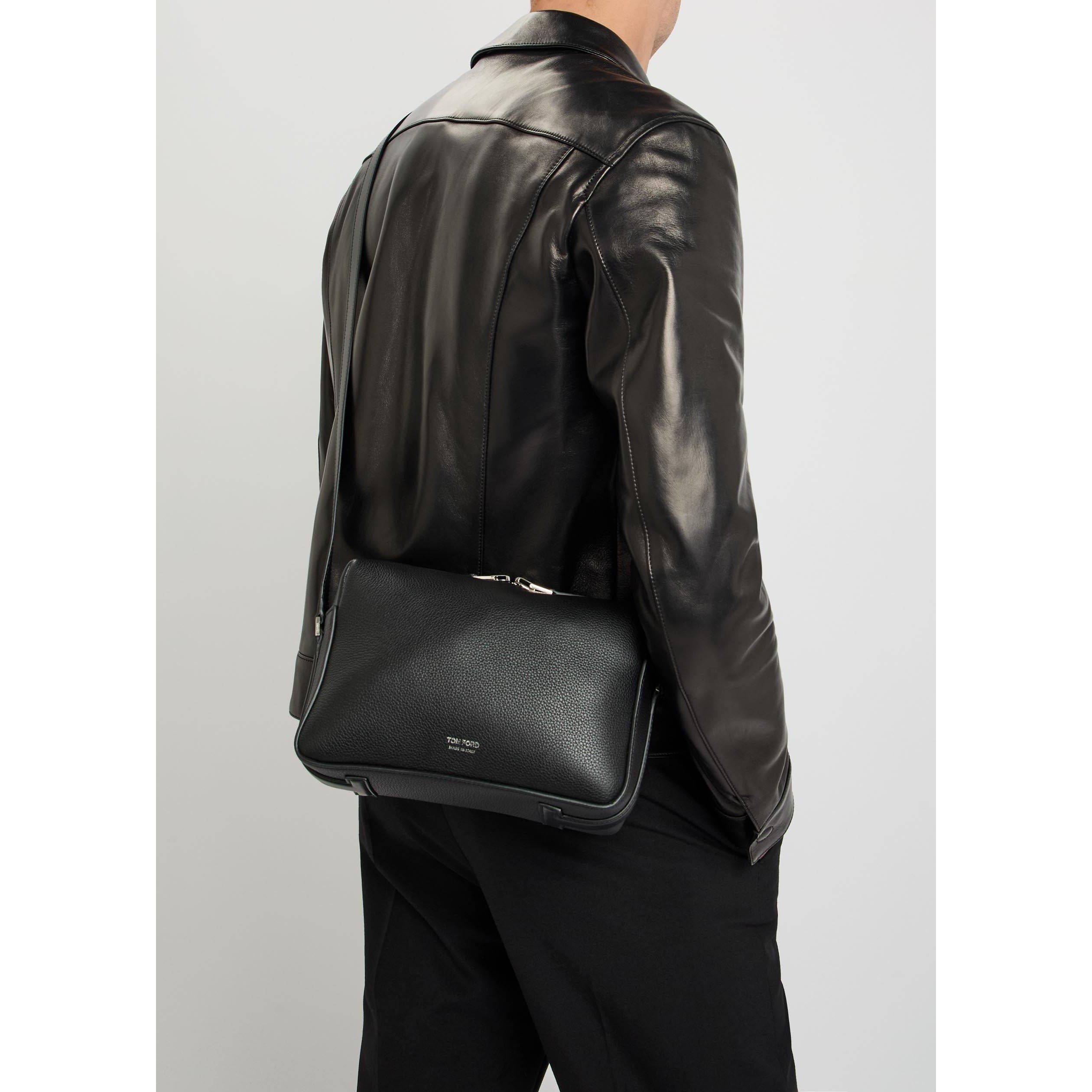 BLACK - Tom Ford - TOM FORD GRN/SFT LTHR CAMERA B - 3