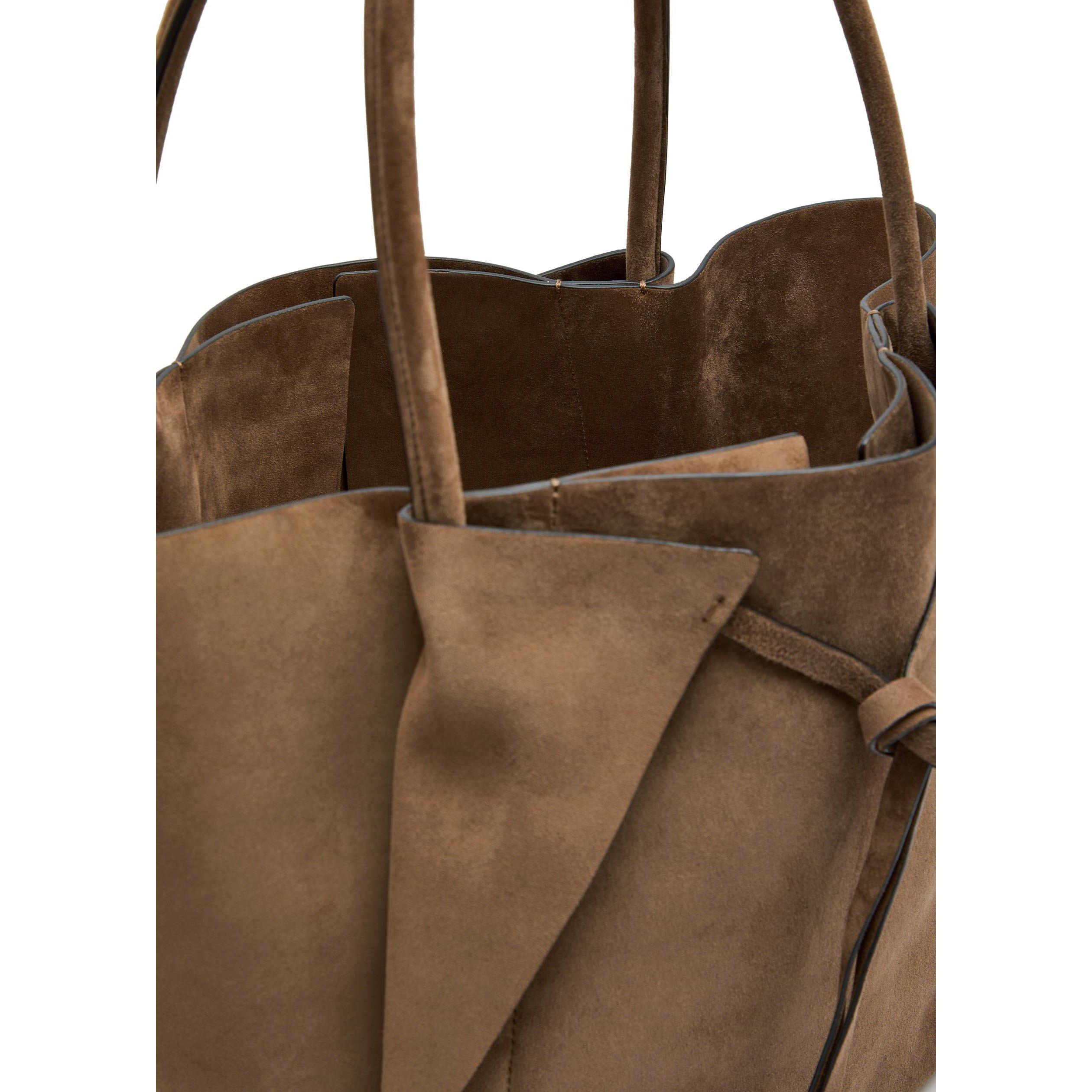 SAND - Gabriela Hearst - MARIJA SUEDE TOTE - 4
