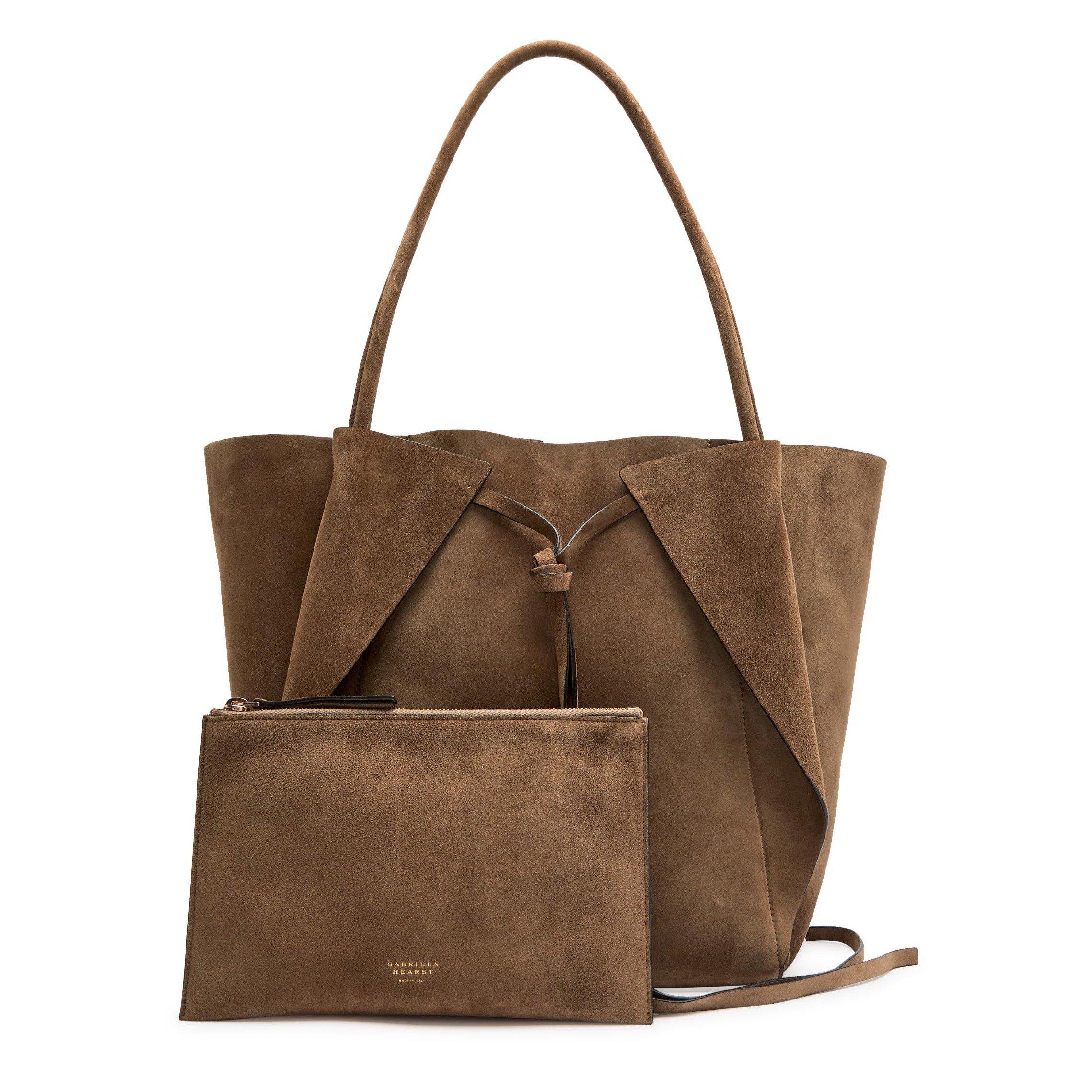 SAND - Gabriela Hearst - MARIJA SUEDE TOTE - 5