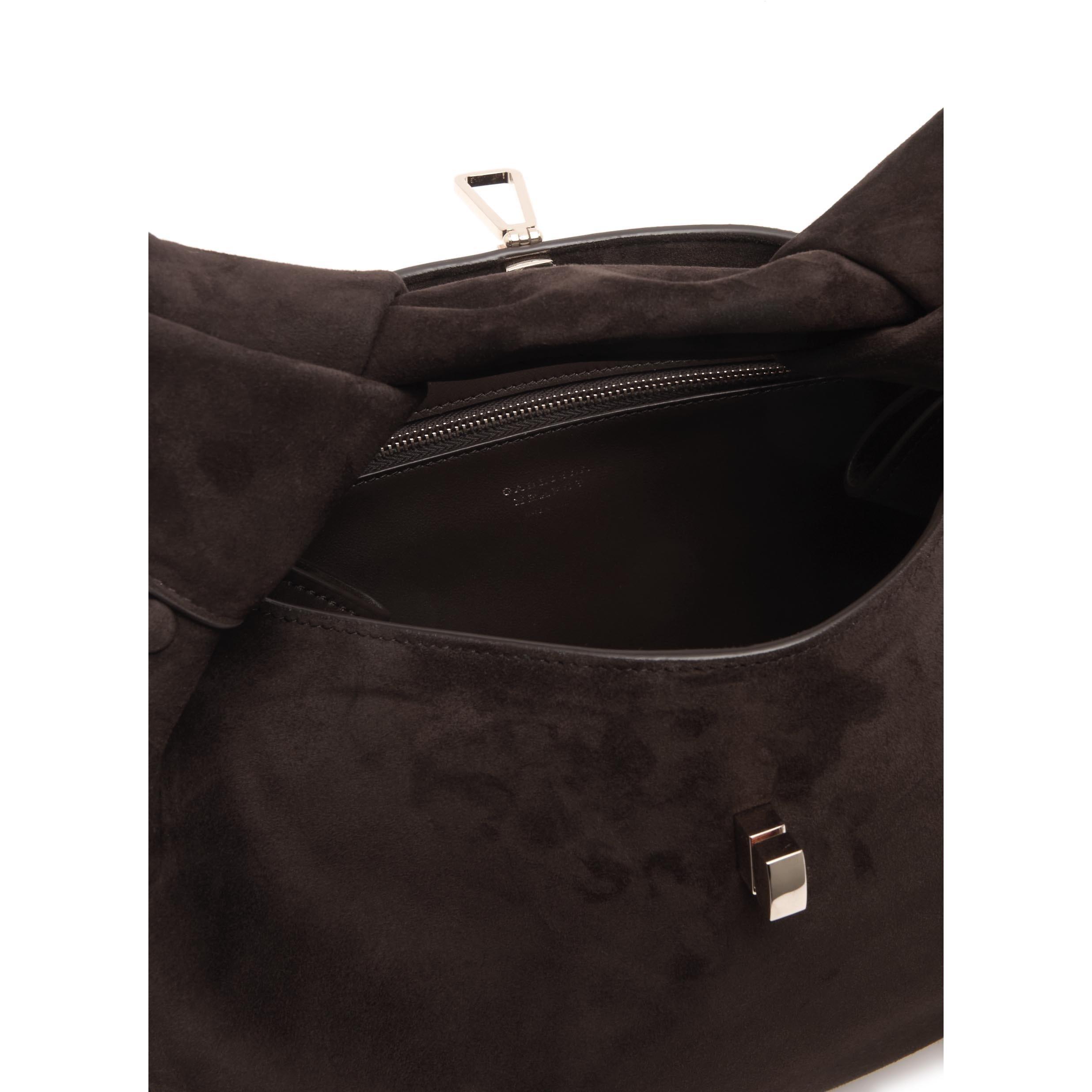 DARK BROWN - Gabriela Hearst - ANTONIA SUEDE MINI - 5