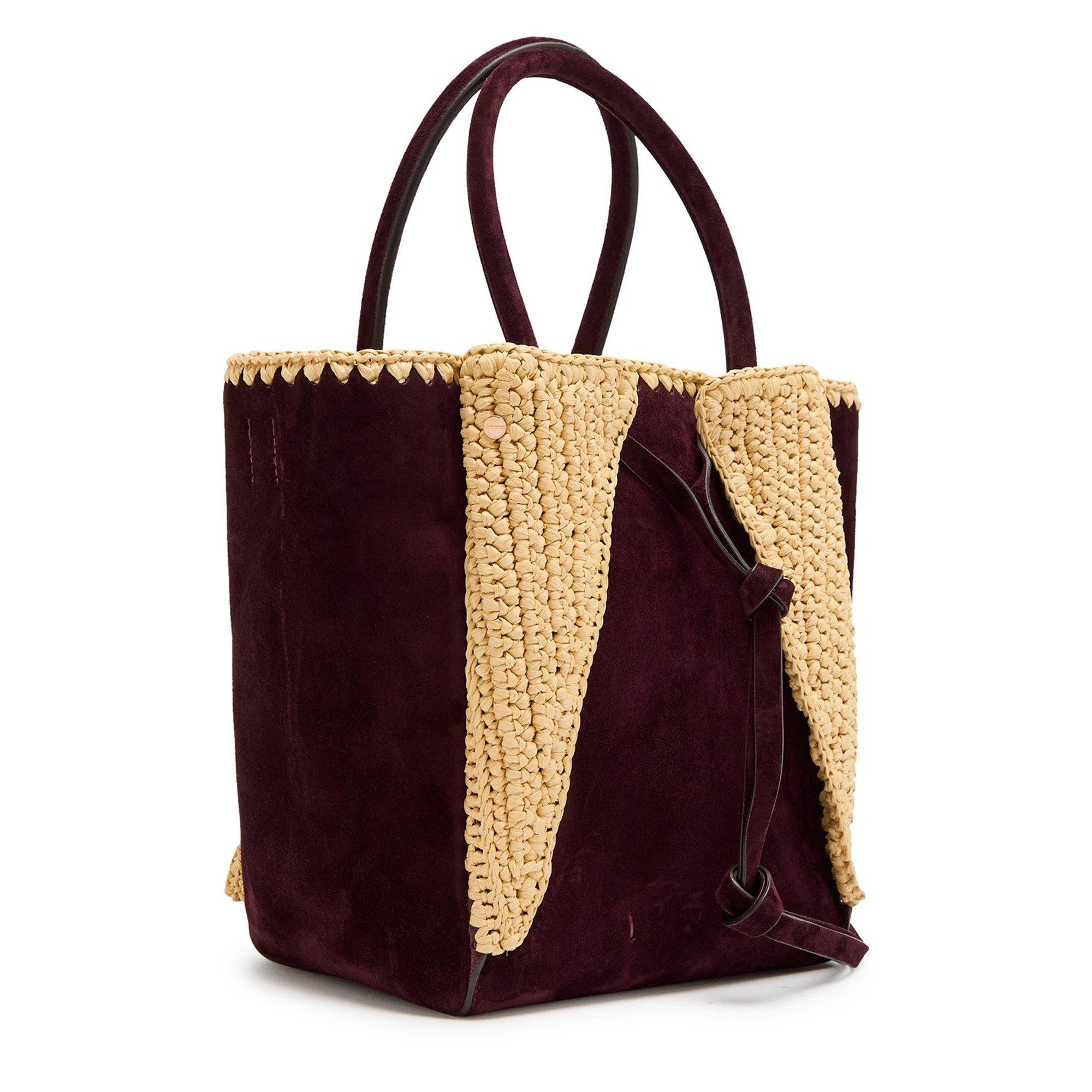 BORDEAUX - Gabriela Hearst - MARIJA SMALL TOTE - 2
