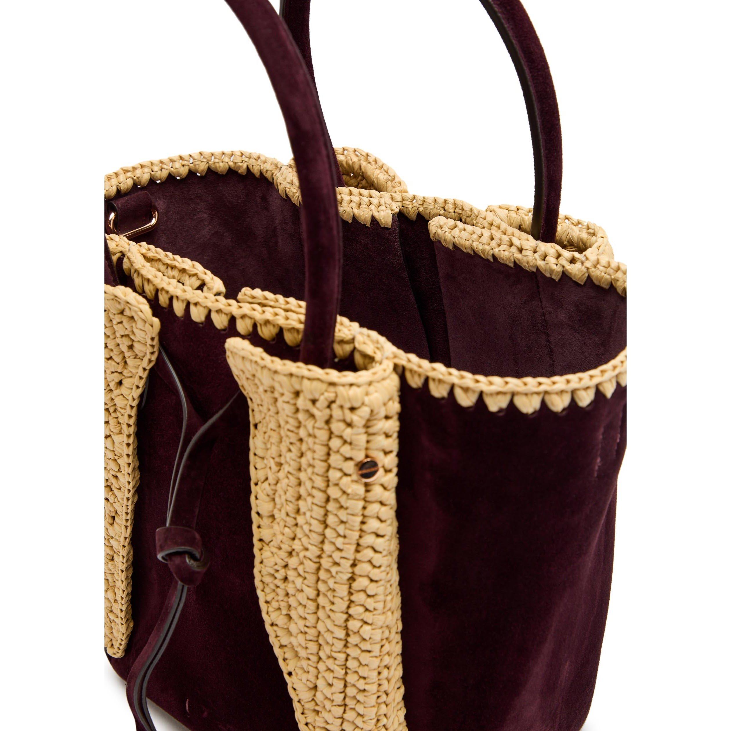 BORDEAUX - Gabriela Hearst - MARIJA SMALL TOTE - 5