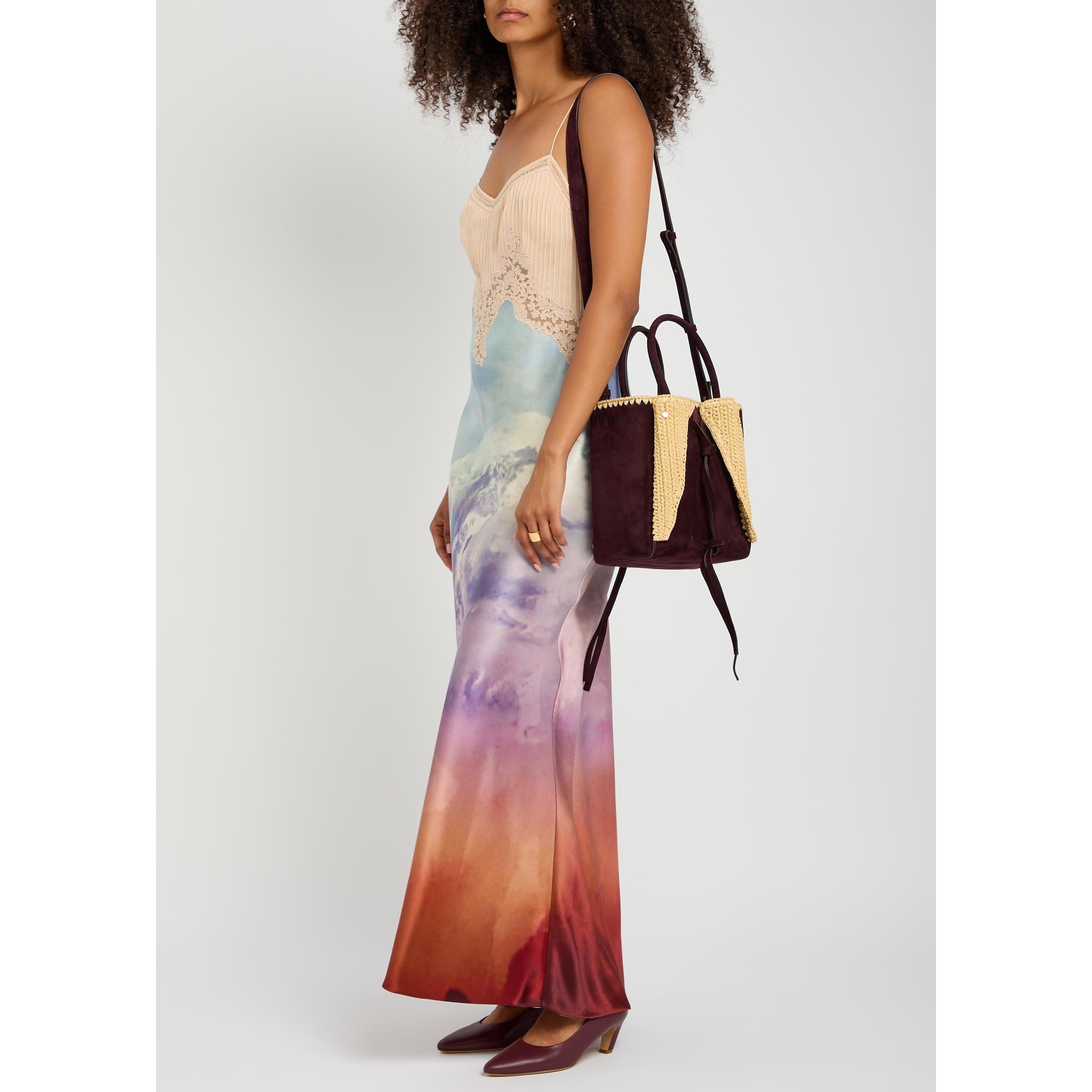BORDEAUX - Gabriela Hearst - MARIJA SMALL TOTE - 7