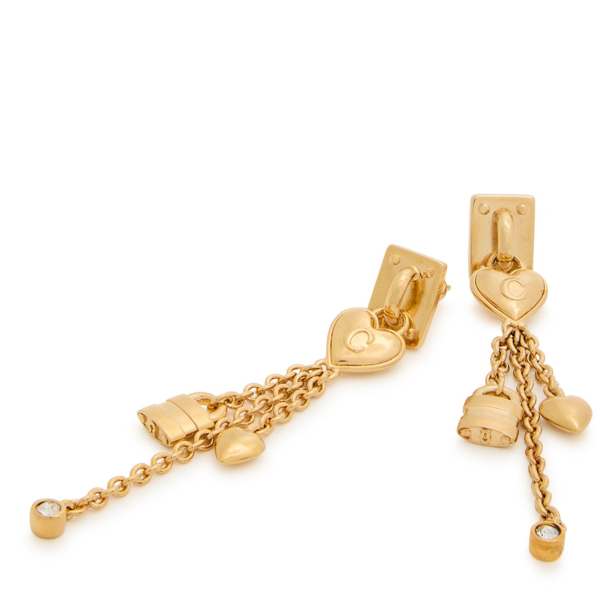 GOLD - Chloe - Trio Drop Earrings - 2