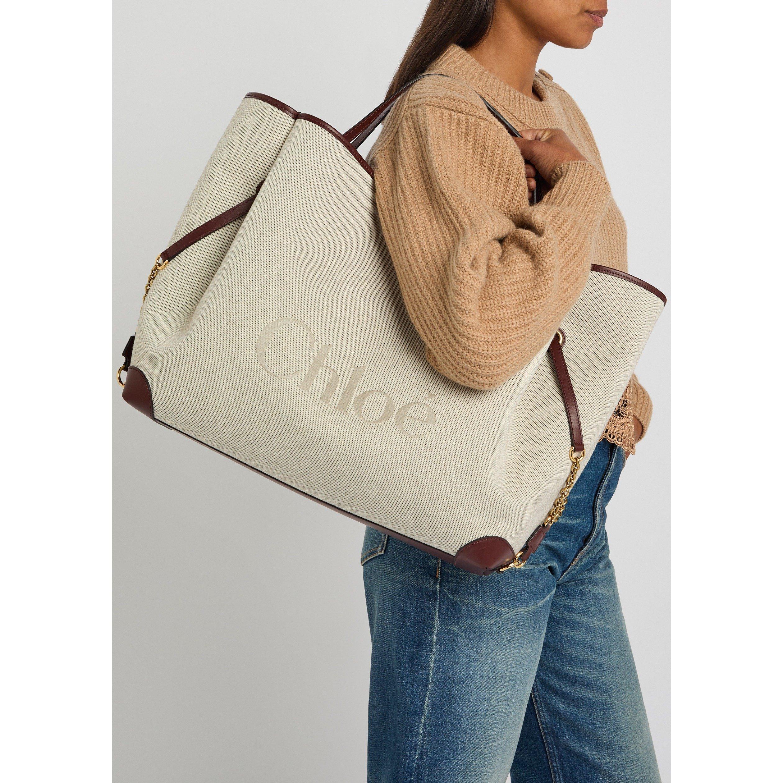 WHITE AND OTHER - Chloe - Women's Clover Cotton Medium Tote Bag - 3