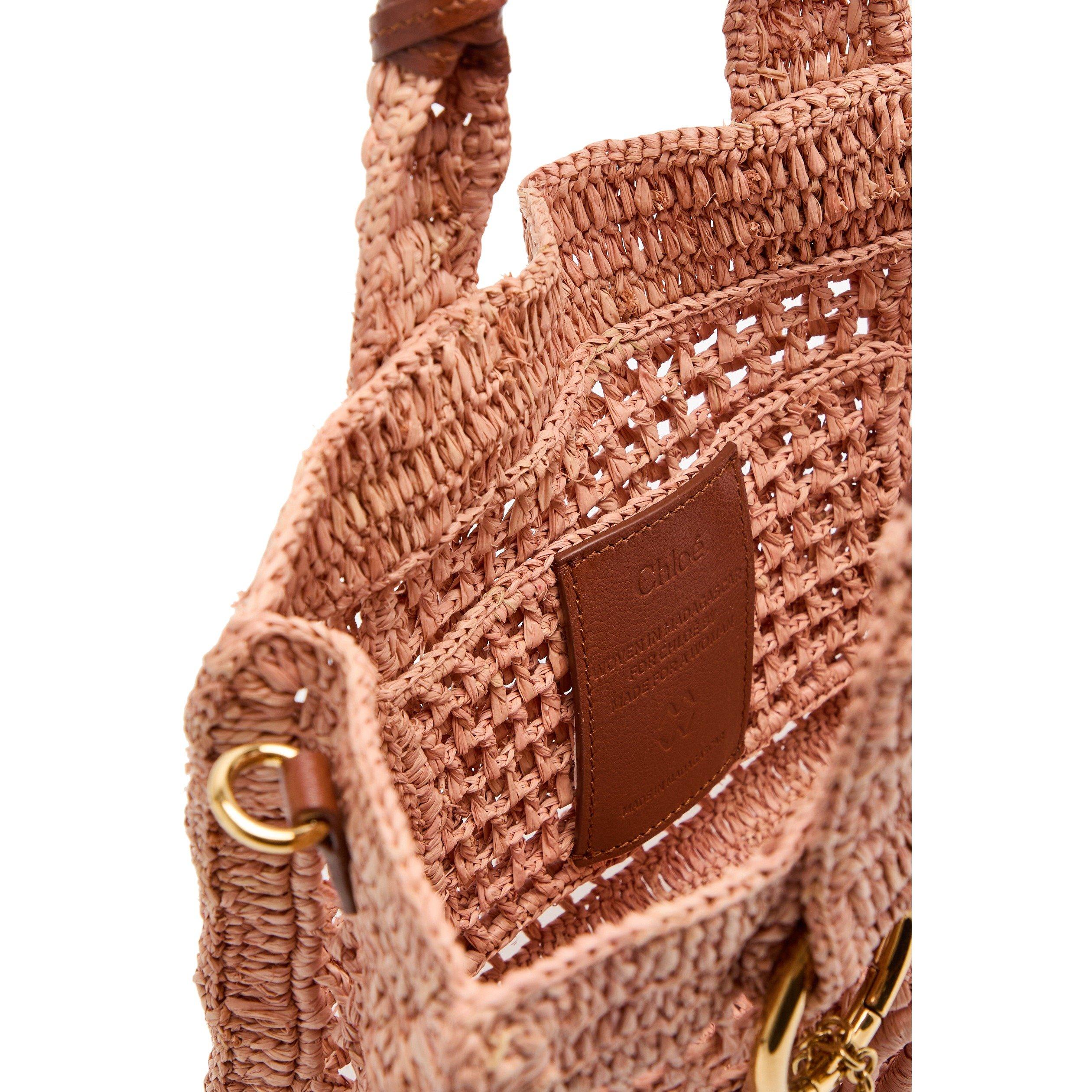 NATURAL - Chloe - Iconic Raffia Mini Tote - 5