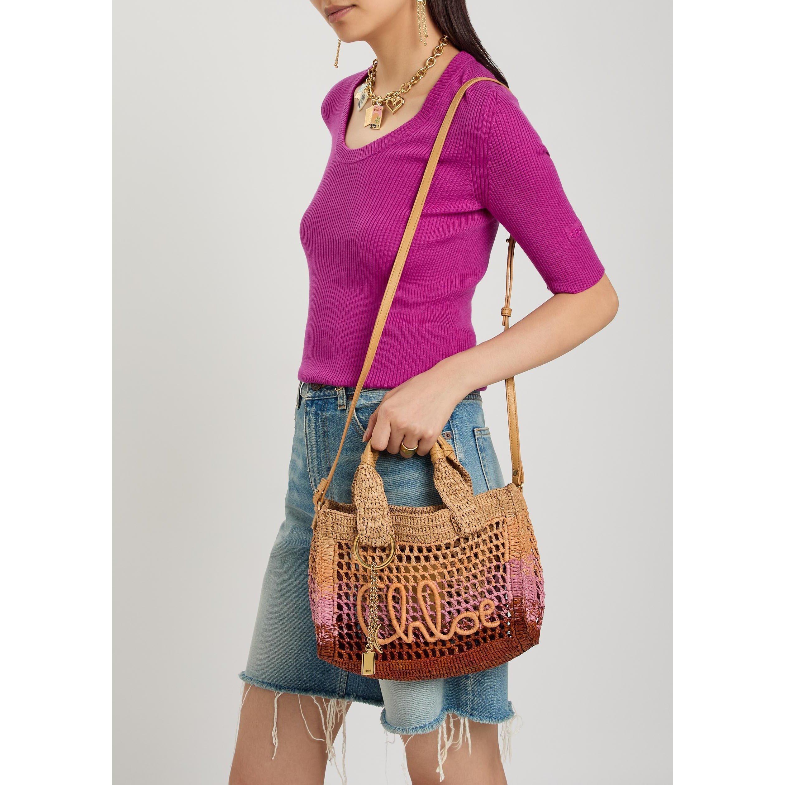 MULTICOLOURED 1 - Chloe - Summer Banana Radient Raffia T - 6