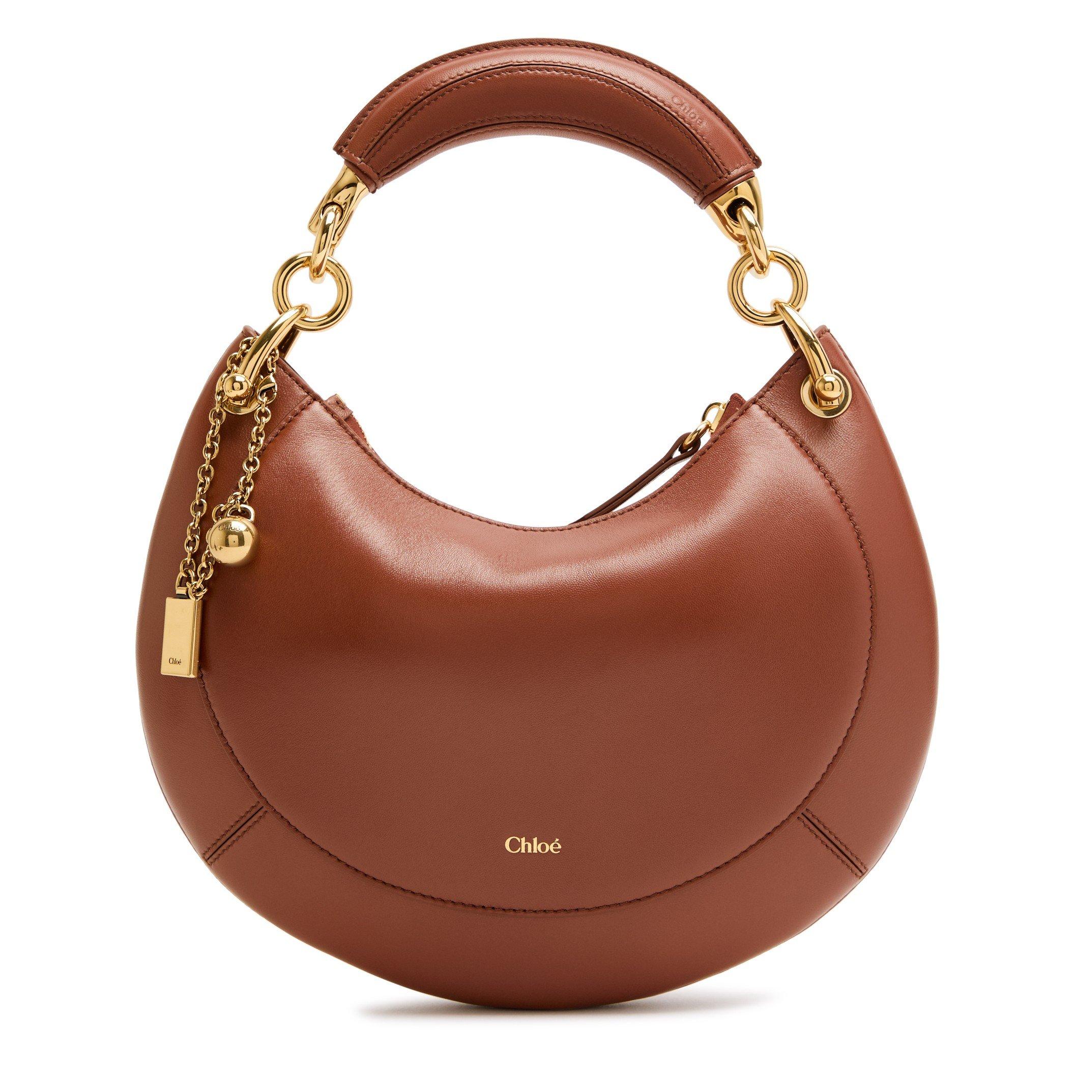 ORANGE - Chloe - Banana Leather Small Bag - 1