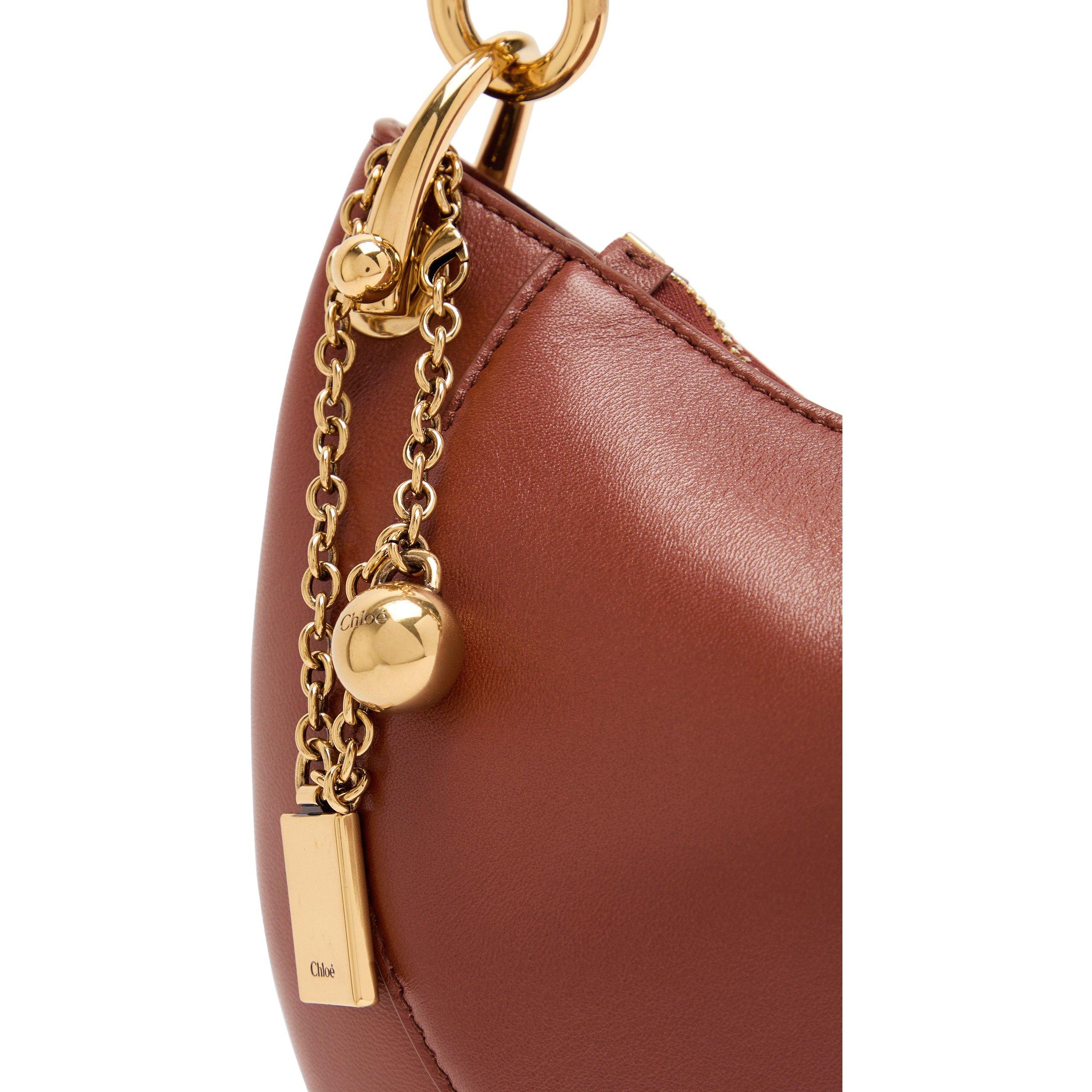 ORANGE - Chloe - Banana Leather Small Bag - 4