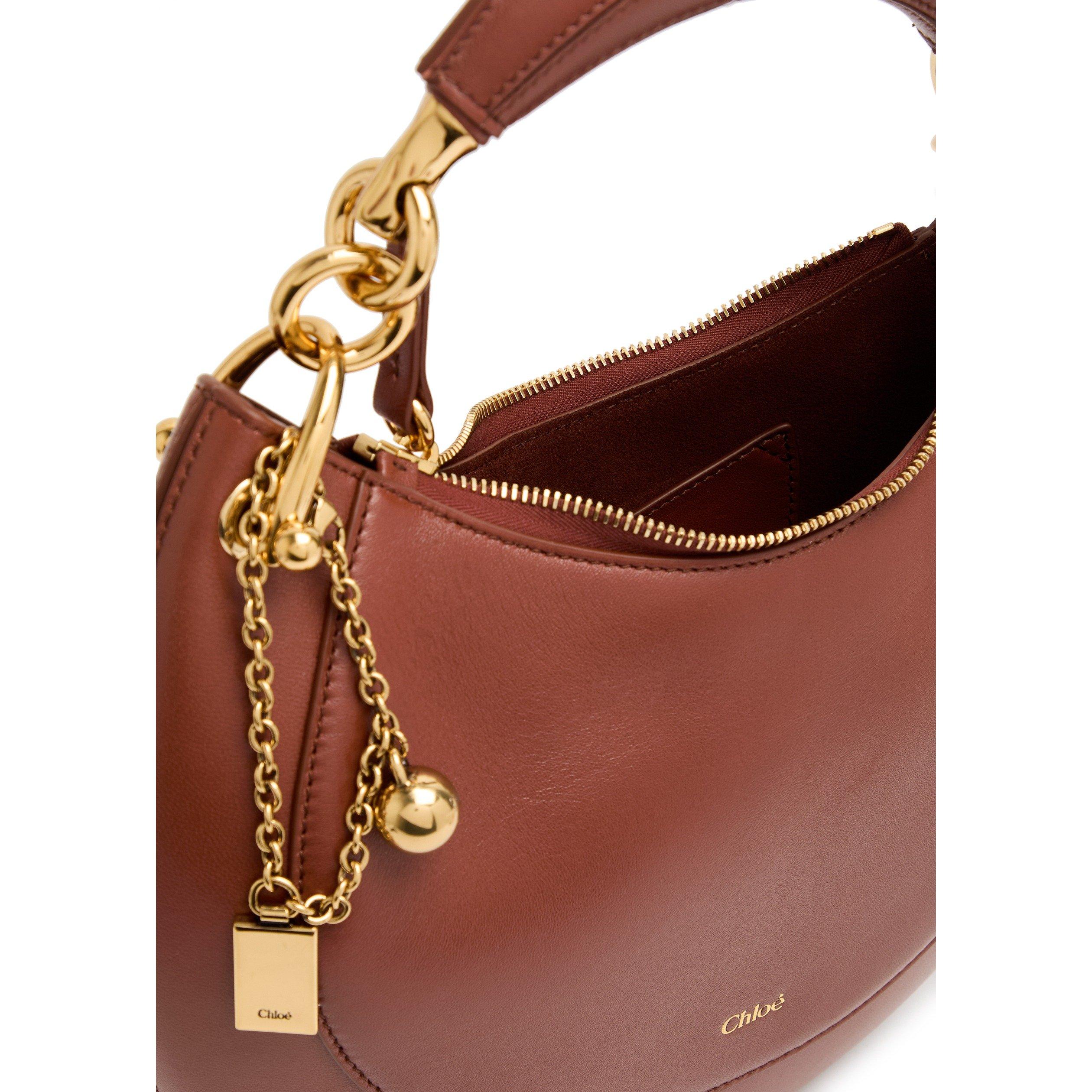 ORANGE - Chloe - Banana Leather Small Bag - 5