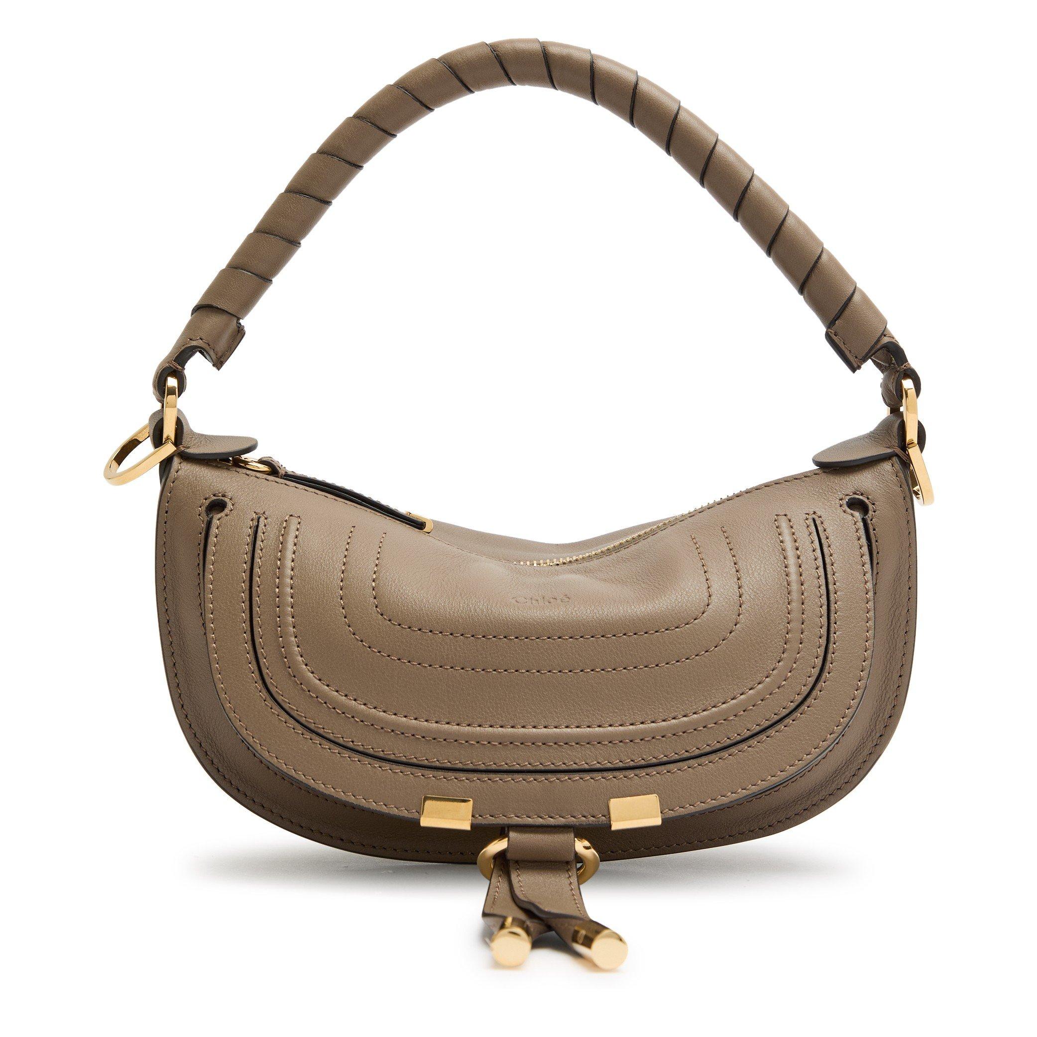 TAUPE - Chloe - Marcie Smooth Mini Bag - 1