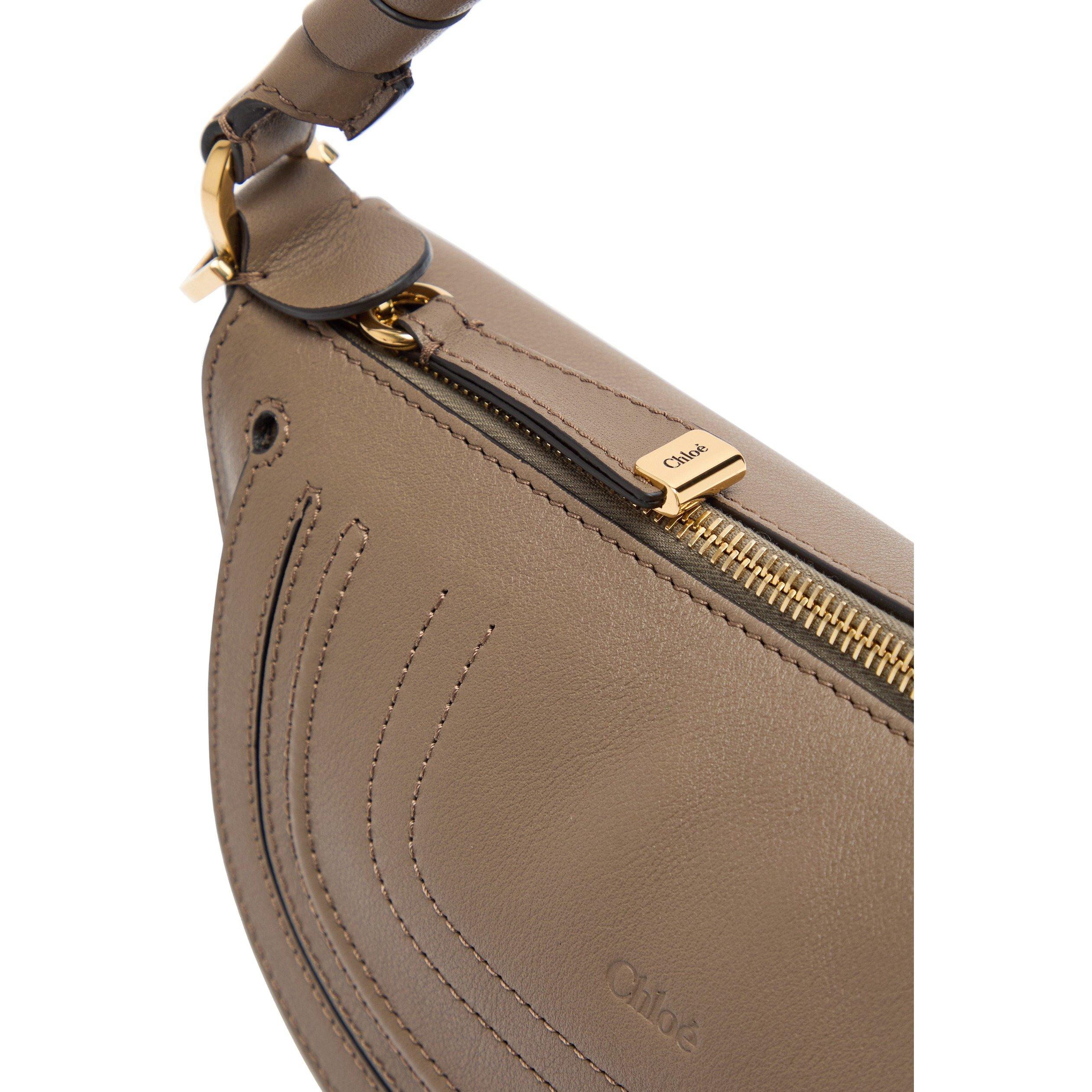 TAUPE - Chloe - Marcie Smooth Mini Bag - 4